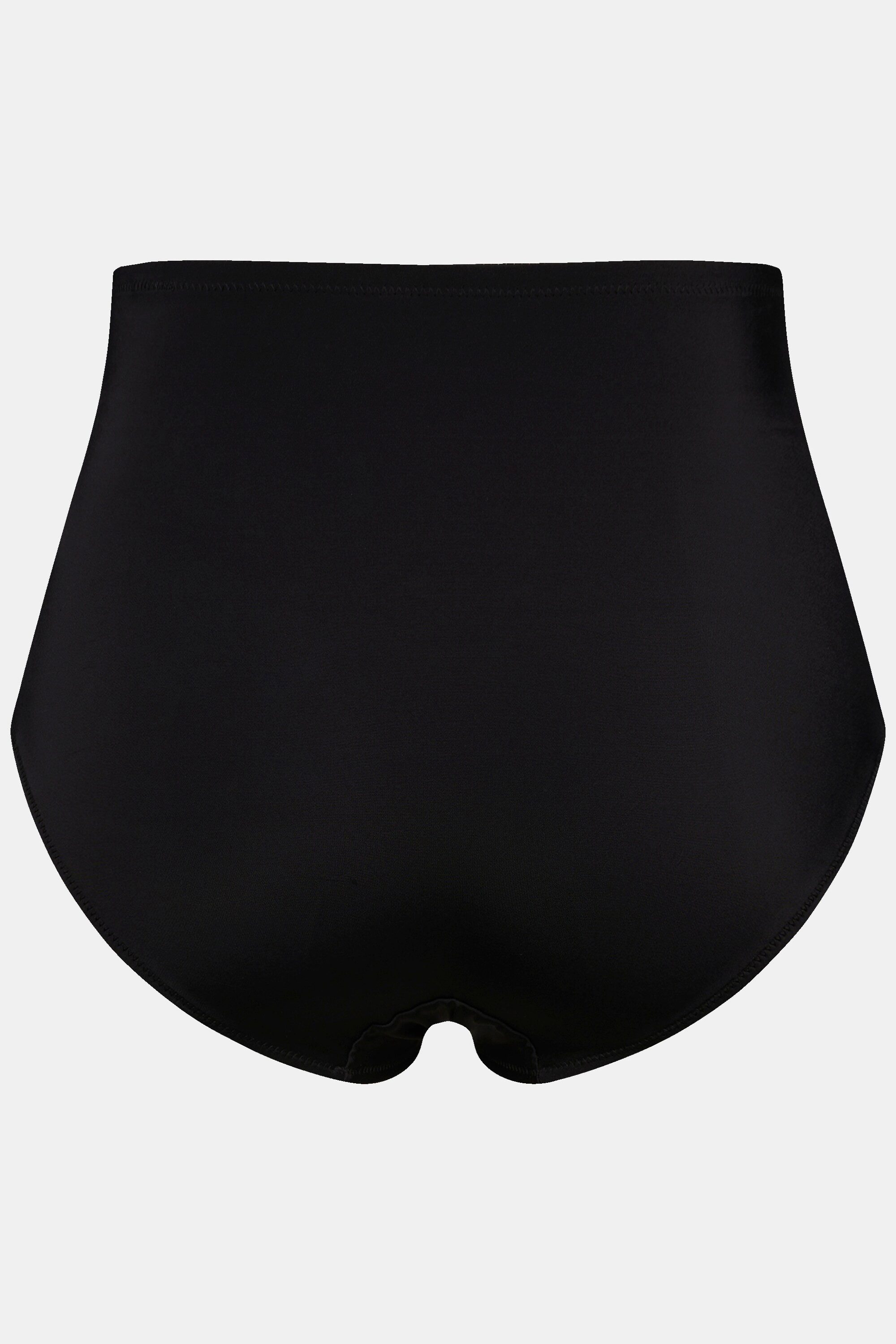 Ulla Popken Miederhose Miederhose High Waist Jacquard-Einsatz – Bild 4 von 4