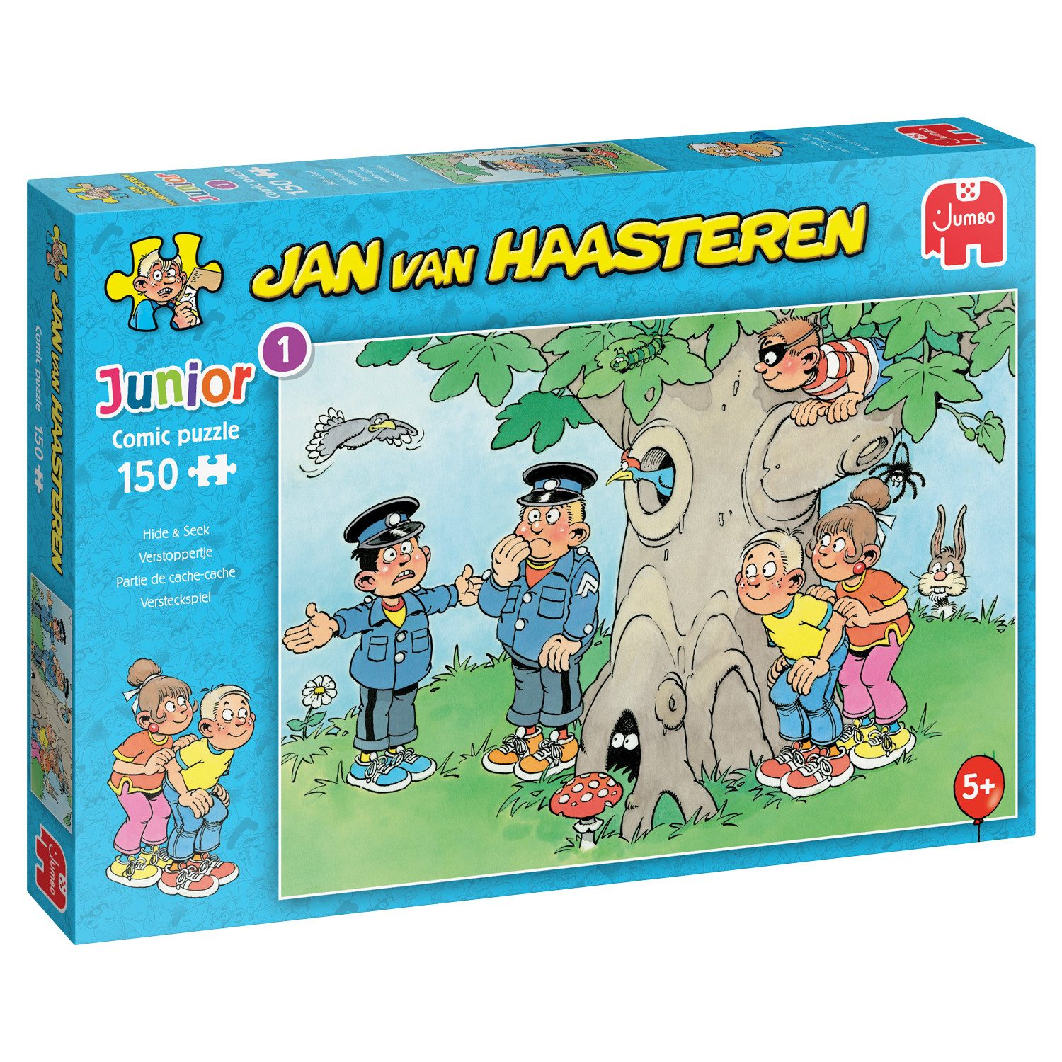 Jan van Haasteren Puzzle Jan van Haasteren Junior 1 Versteckspiel 150 Teile Puzzle, 150 Puzzleteile