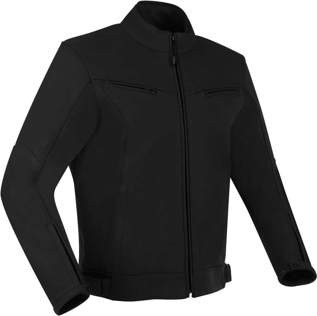 Bering Motorradjacke Derby Motorrad Lederjacke protektoren robust herausnehmbares reißverschluss
