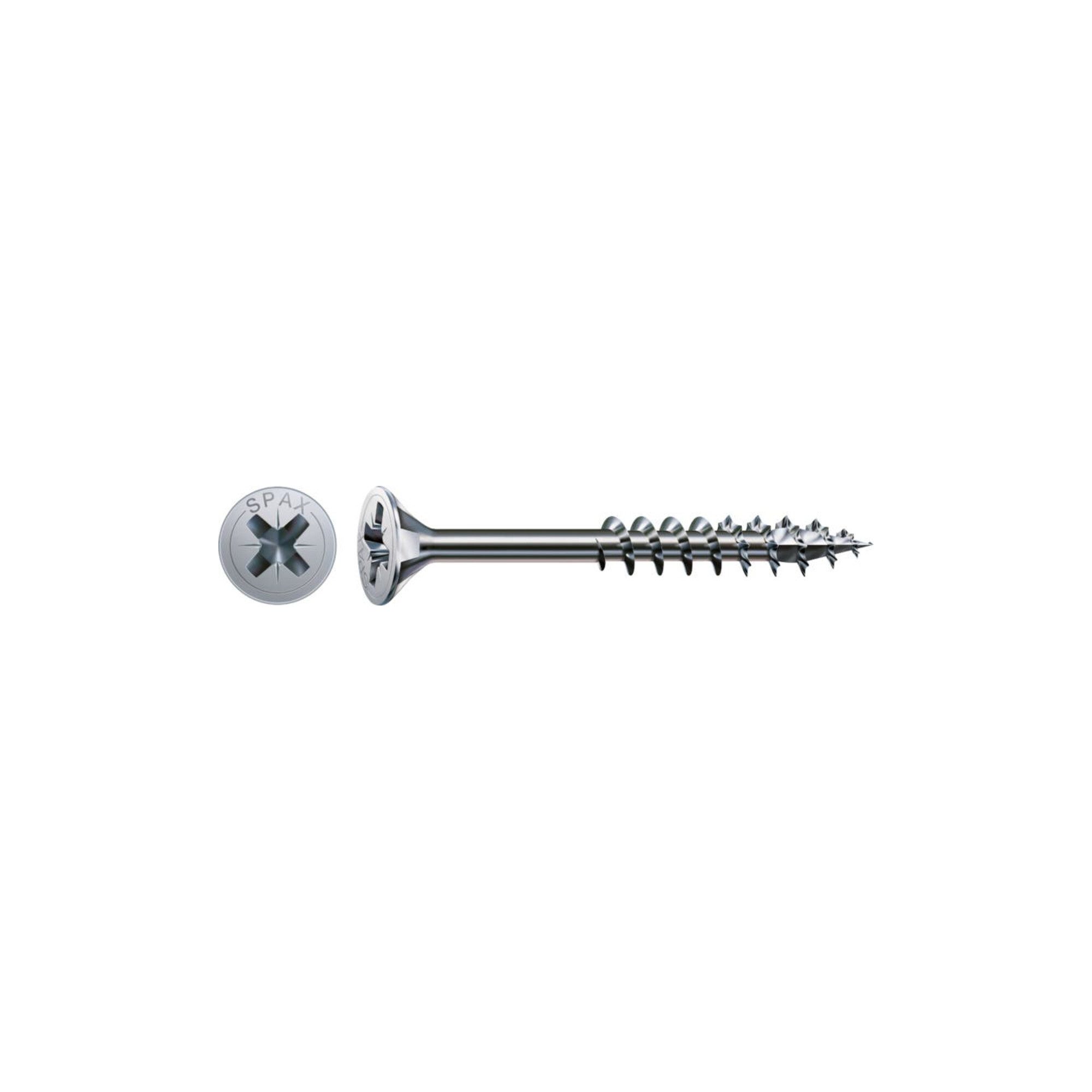 SPAX Schraube Spax Universalschraube 4 x 45 mm Senkkopf Kreuzschlitz Z Teilgewinde 4