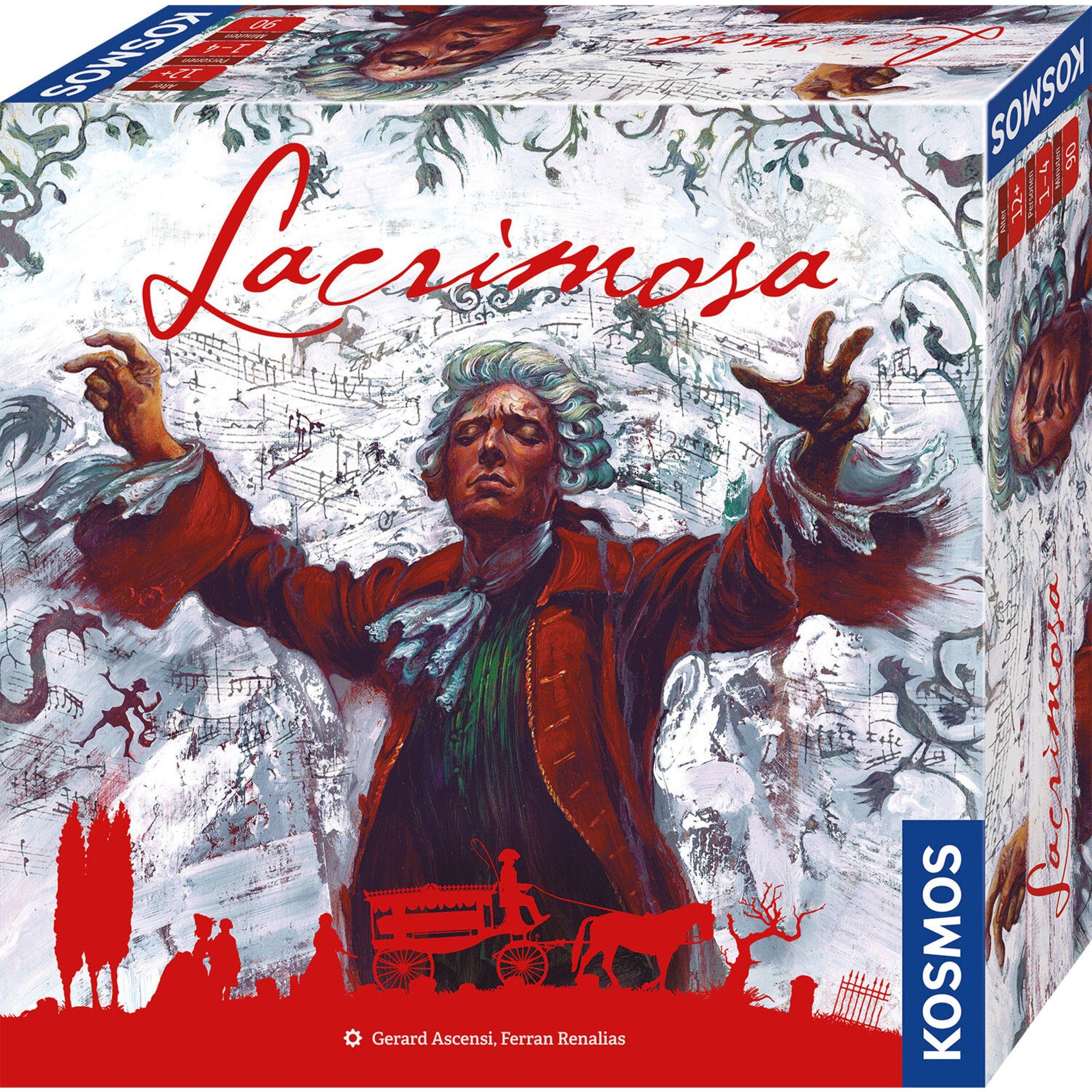 Spiel Kosmos Lacrimosa, Brettspiel