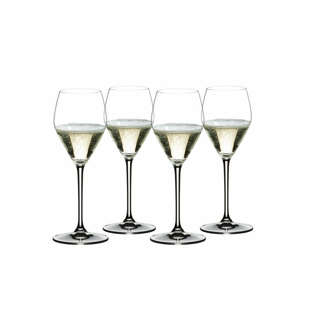 RIEDEL THE WINE GLASS COMPANY Champagnerglas Prosecco Set, 4er Set, Kristallglas