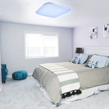 Randaco LED Deckenleuchte 24w LED Deckenleuchte Badleuchte Deckenlampe Lampe RGB Dimmbar, LED fest integriert, Warmweiß, Neutralweiß und Kaltweiß