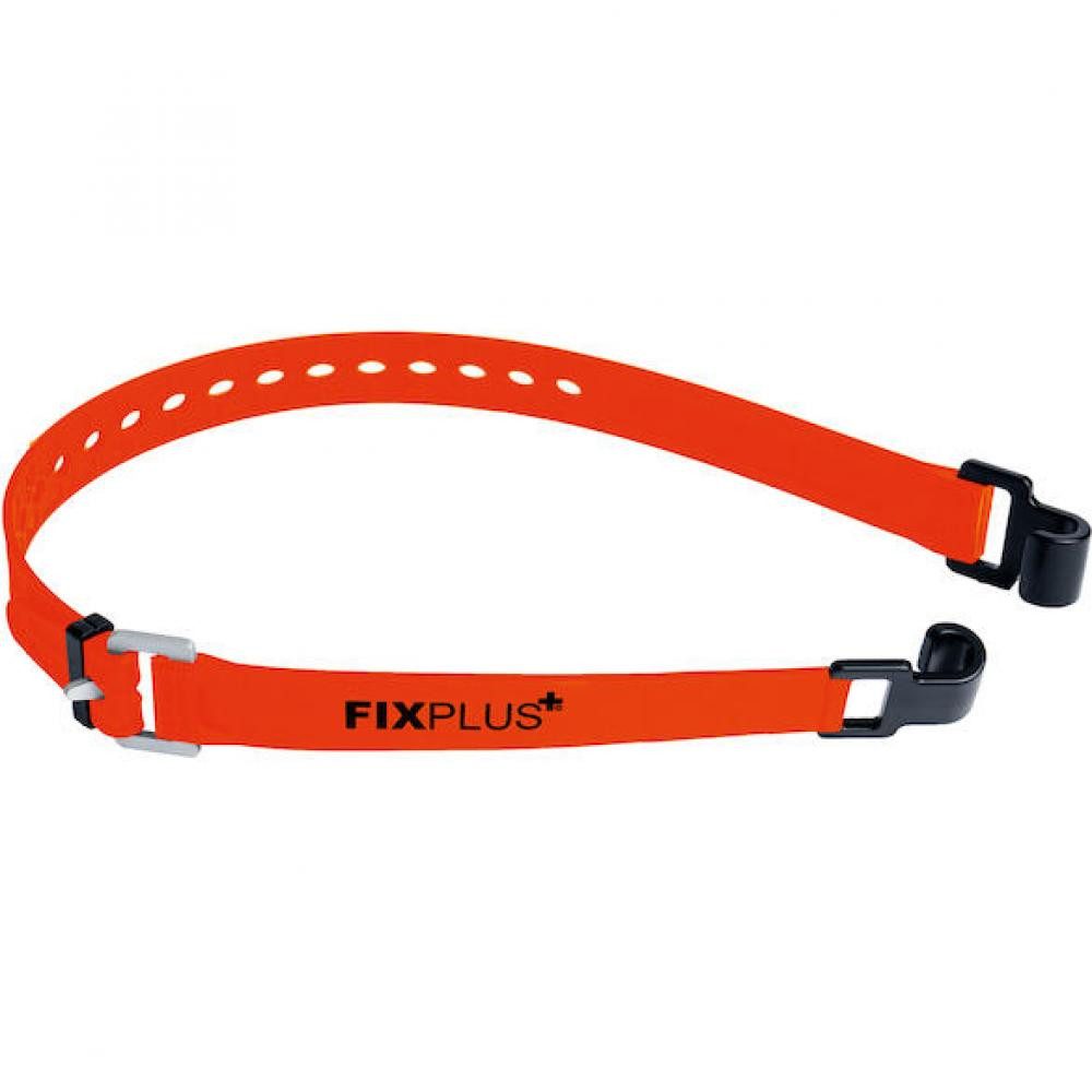 Fixplus Fahrrad-Gepäckträger FixPlus Spannband Set Rack Pack 46 46 Orange/schwarz - sichere Gepäckb