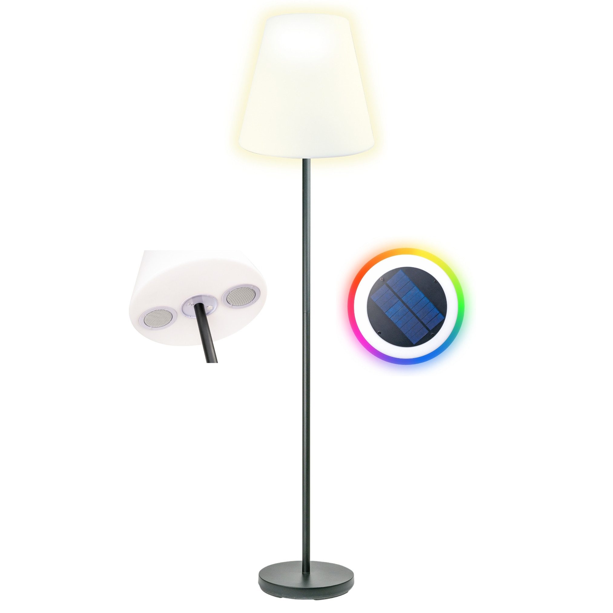 Schwaiger LED Außen-Stehlampe 661828, Fernbedienung zum günstig online kaufen