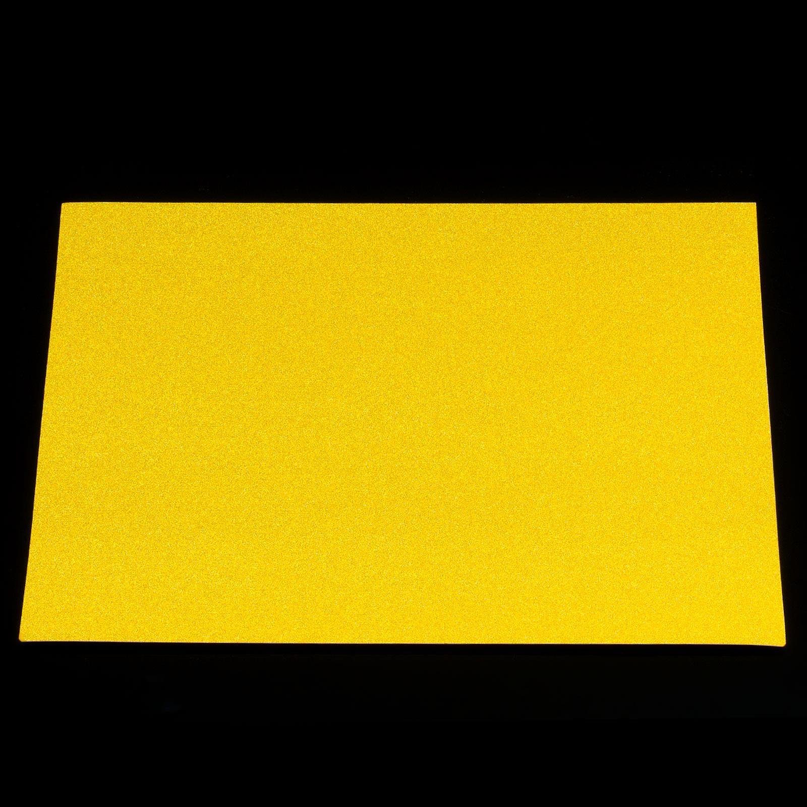 3M Klebeband Reflektierende Klebefolie 3M 610C Bogen 250x180mm (1-St) Gelb