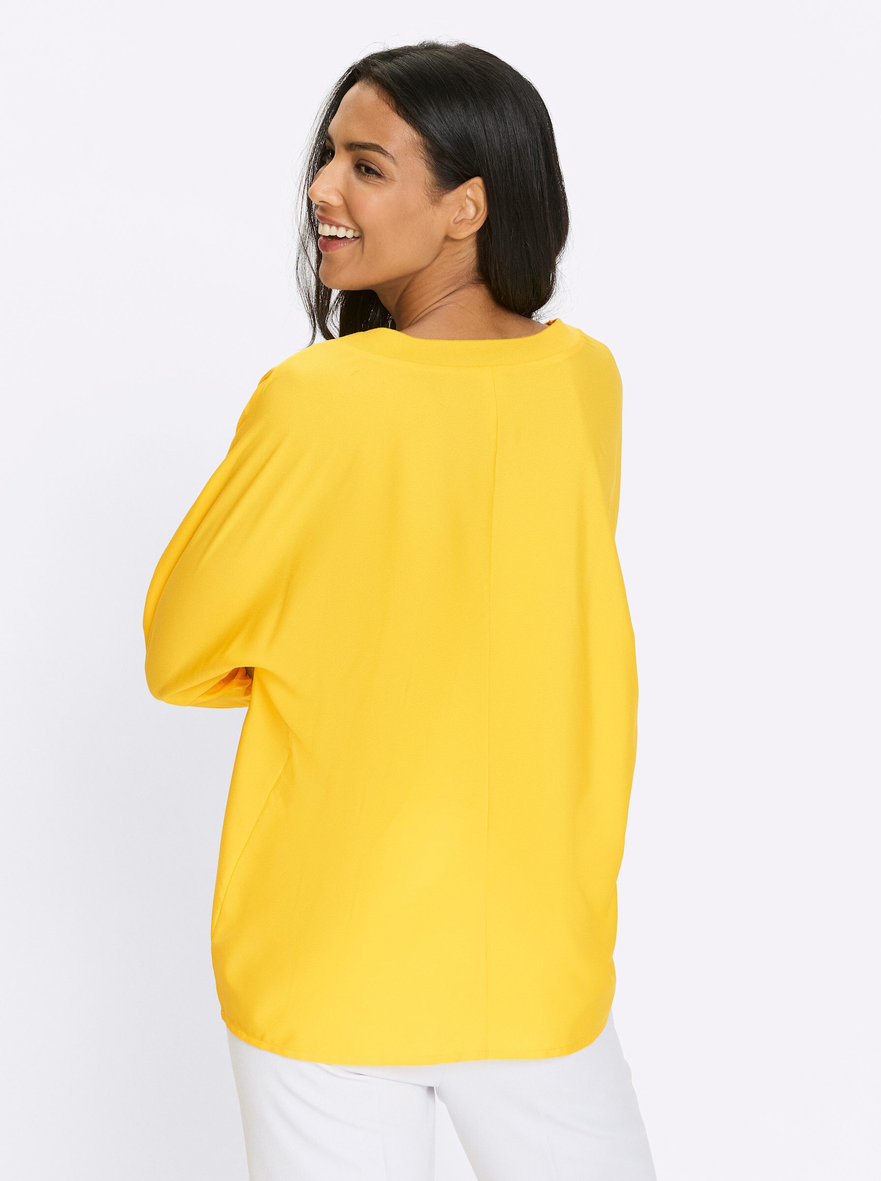 Sieh an! Klassische Bluse Schlupfbluse günstig online kaufen