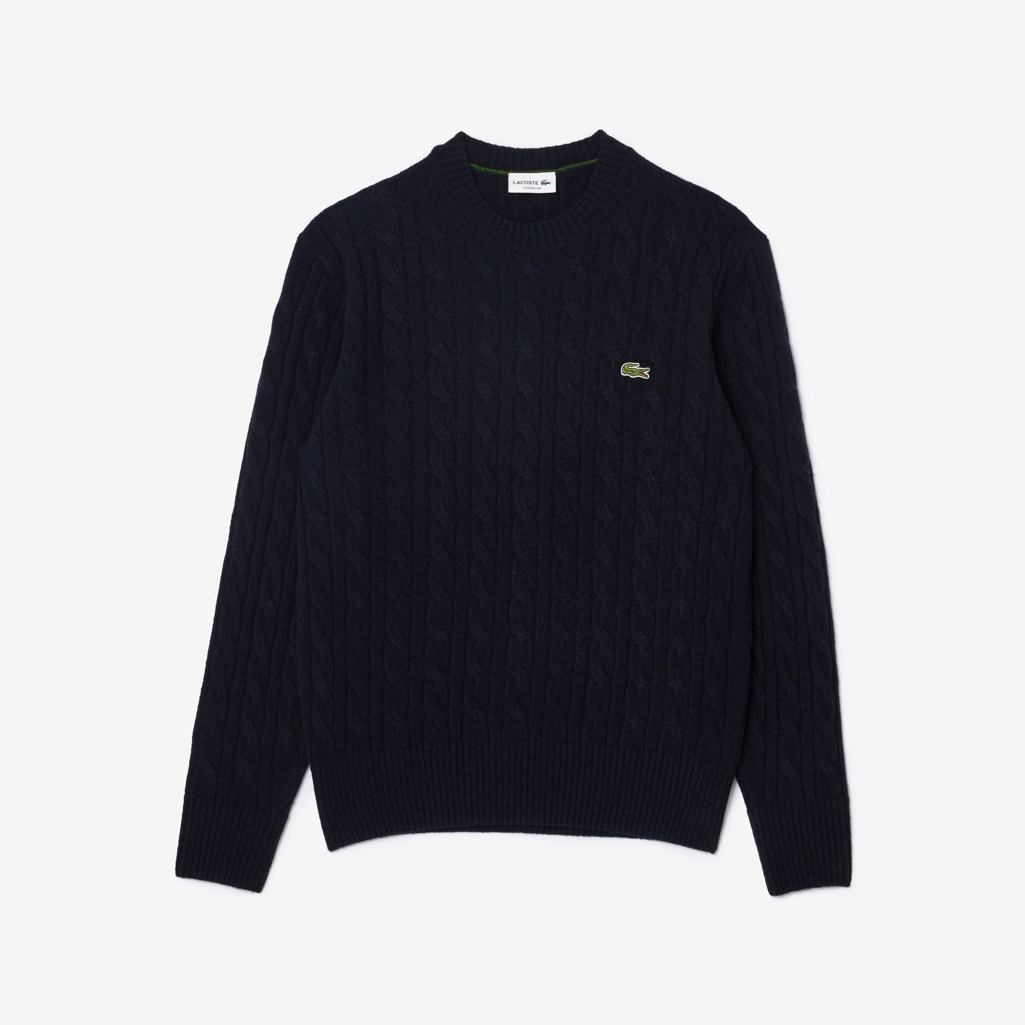 Lacoste Sweatshirt Lacoste Cable Knit Sweater  günstig online kaufen
