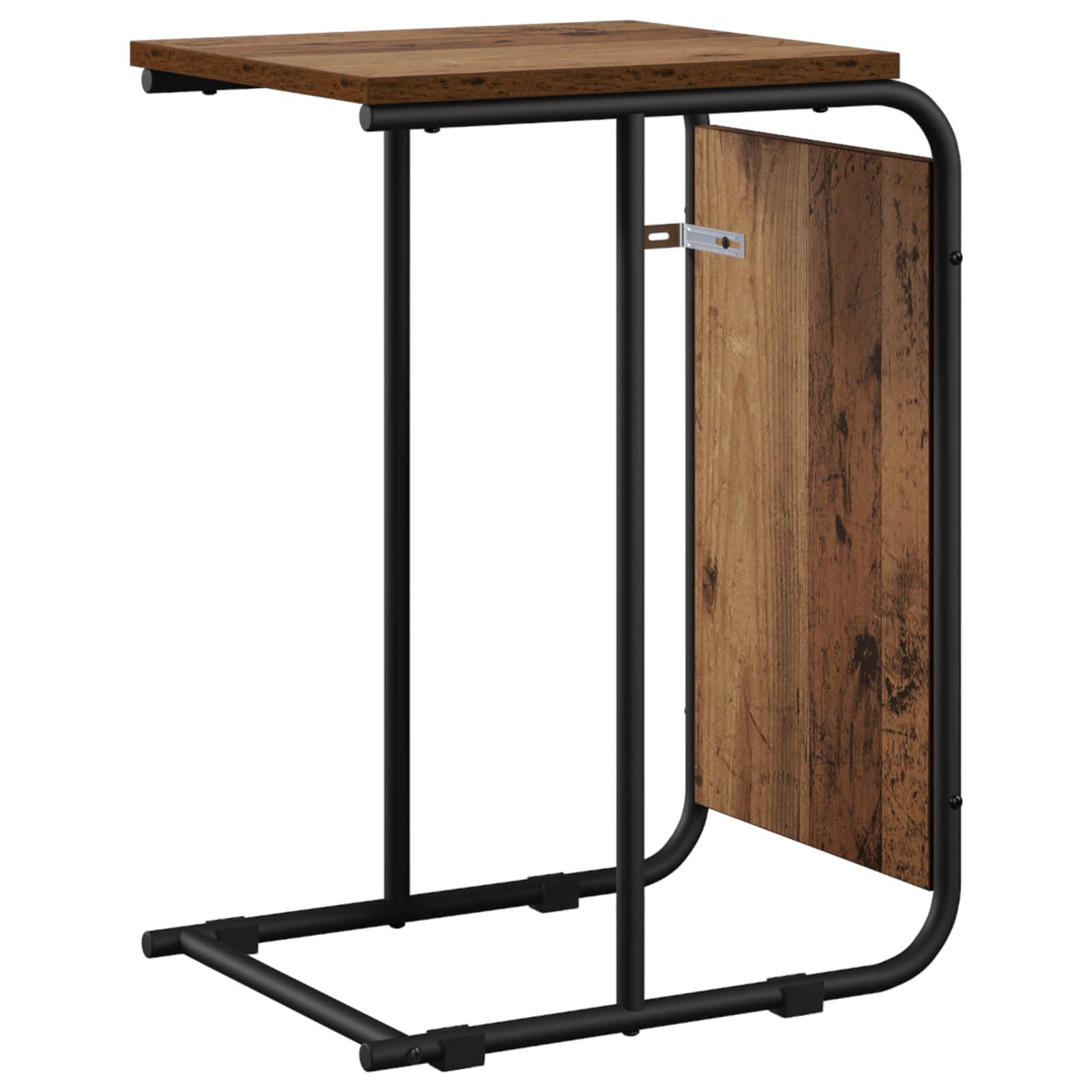 vidaXL Beistelltisch 40 x 31 x 55 cm Beistelltisch Altholz 40x31x55 cm Holzwerkstoff