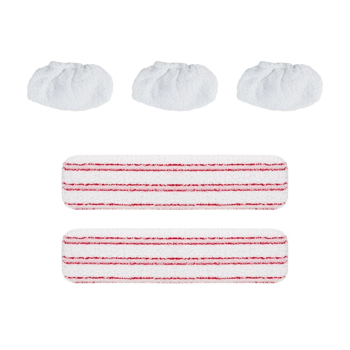 Polti Reinigungs-Set Kit 2x Reinigungstücher 3x Frotteeüberbezüge