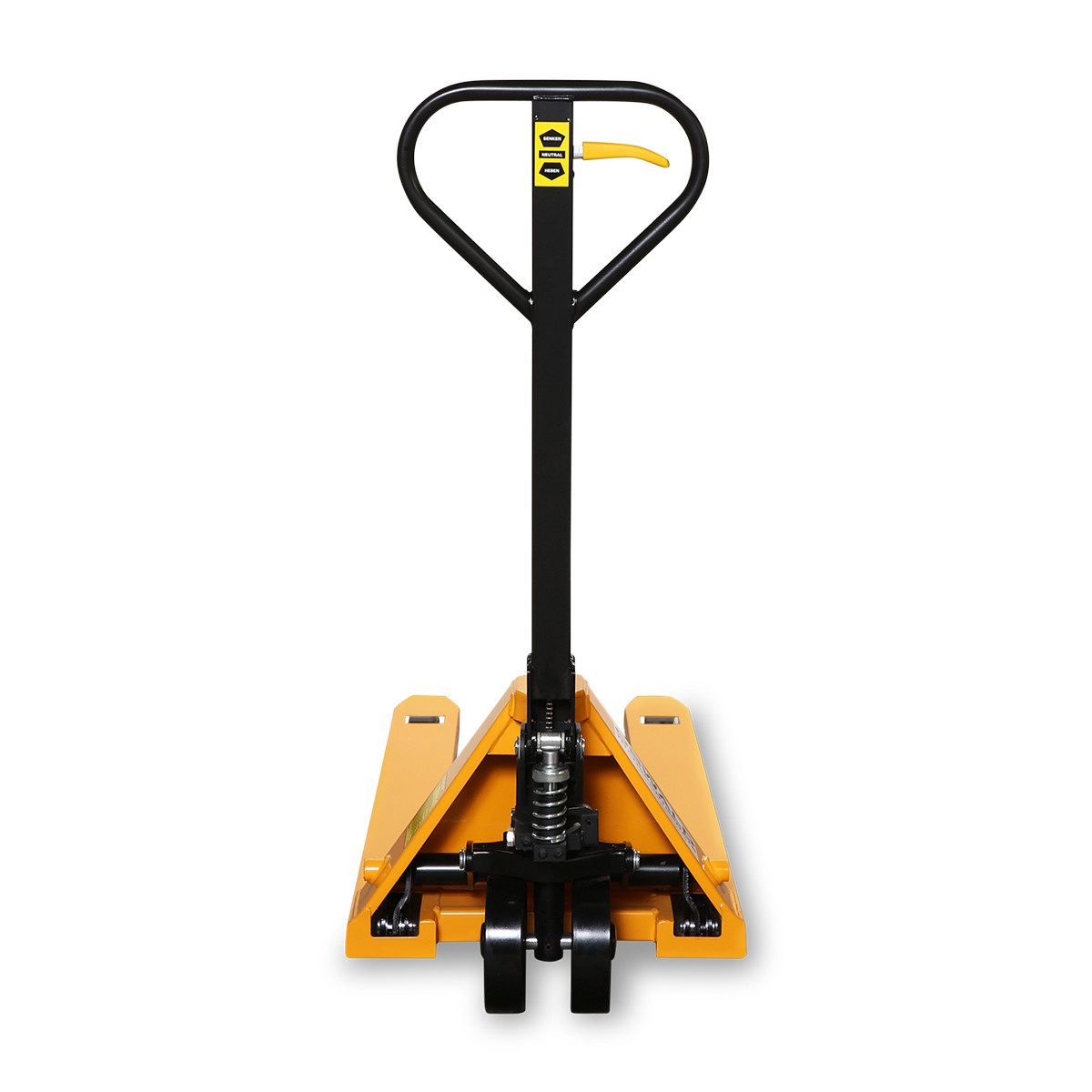 OSWALD Transport Equipment Pallet Truck HEU15 - 1500 kg - 1150 mm Fork Length - PU Wheels, (HEU15), easy operation and solid basic equipment