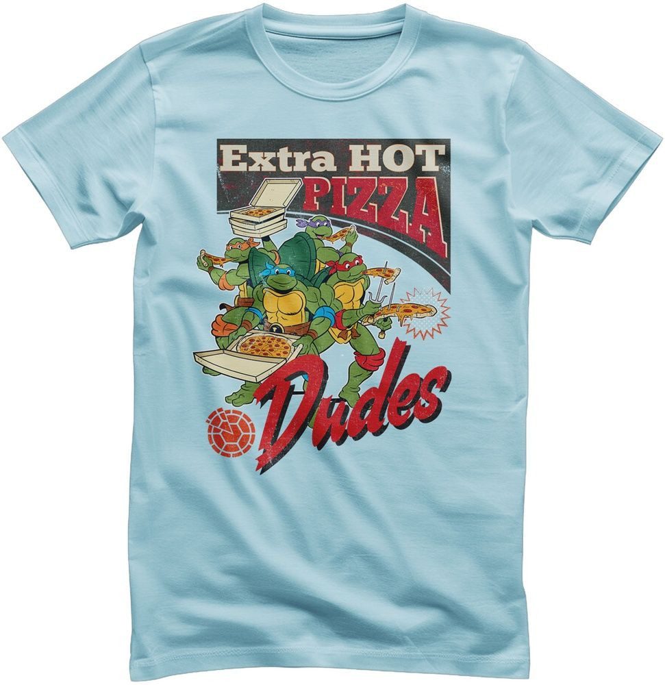 Teenage Mutant Ninja Turtles T-Shirt Extra Hot Pizza Dudes T-Shirt