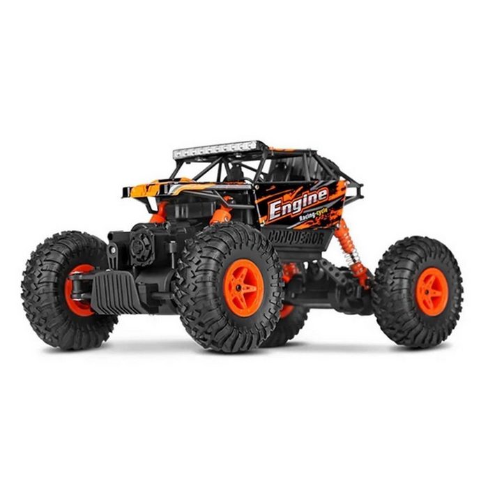 efaso RC-Auto WL Toys 18428-B RC Crawler orange 4WD 1:18