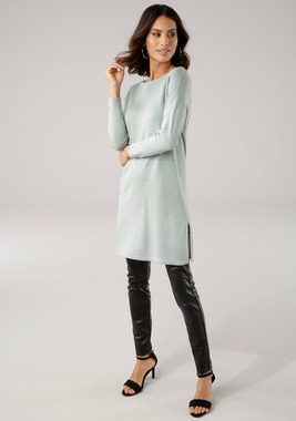 Laura Scott Longpullover mit Seitenschlitzen