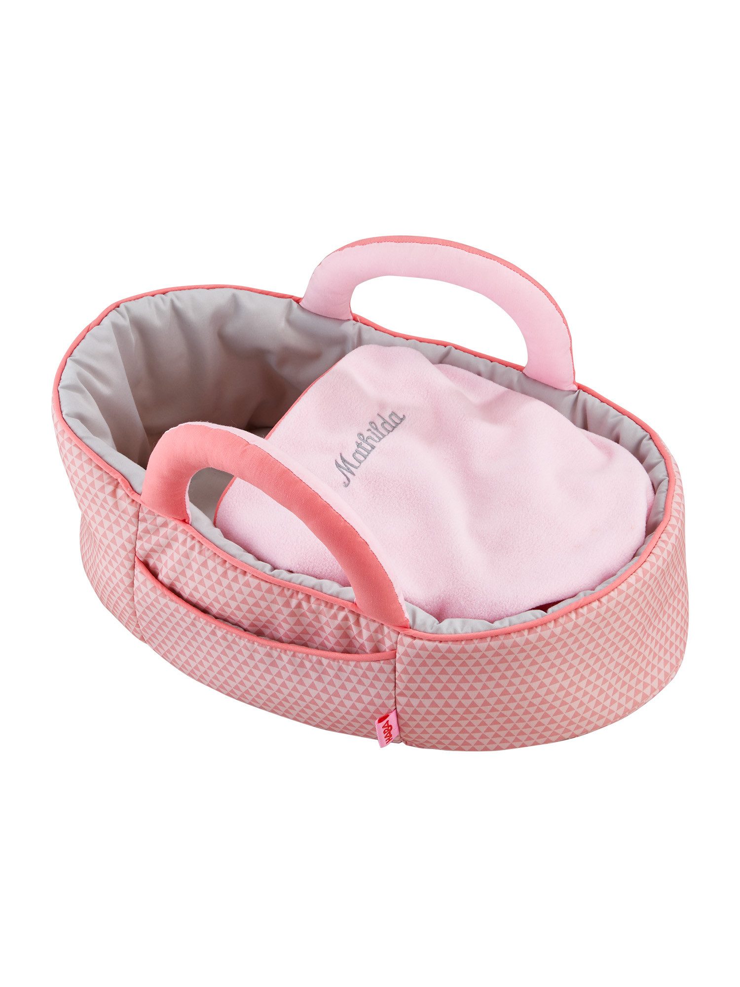 Haba Puppen Trage Puppentragetasche Rosarot, unisex neutral