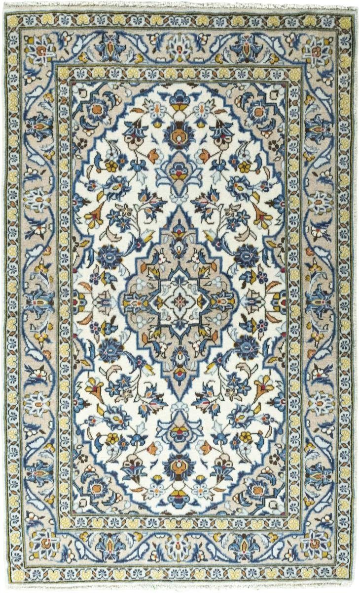 Orientteppich Keshan 98x156 Handgeknüpfter Orientteppich / Perserteppich, Nain Trading, rechteckig, Höhe: 12 mm