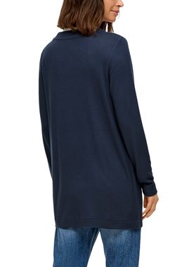 s.Oliver Langarmshirt Cardigan aus weichem Jersey