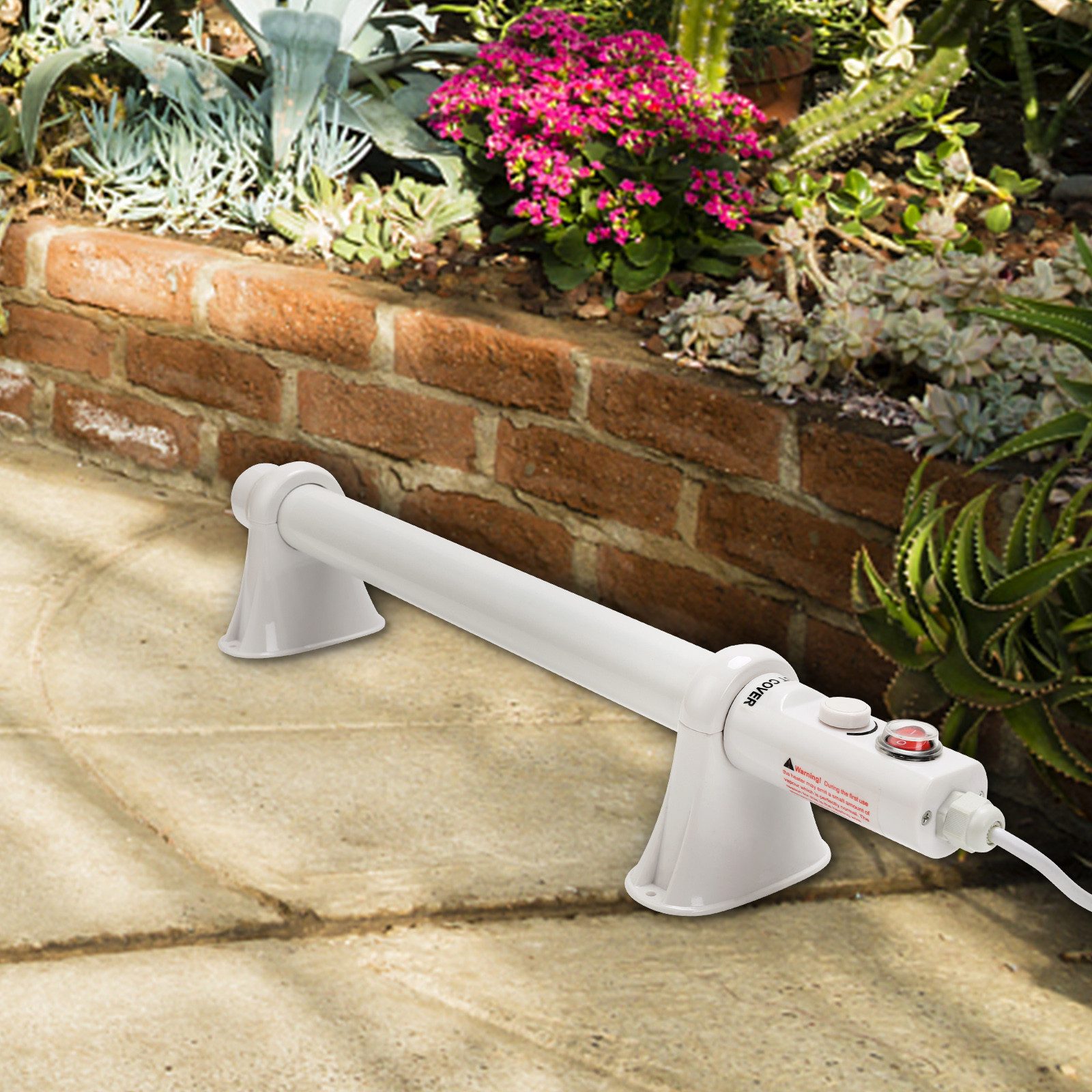 Clanmacy Gewächshaus Gewächshausheizung Gewächshaus 55-135 Watt 50-100 cm Heizung Ecoheat