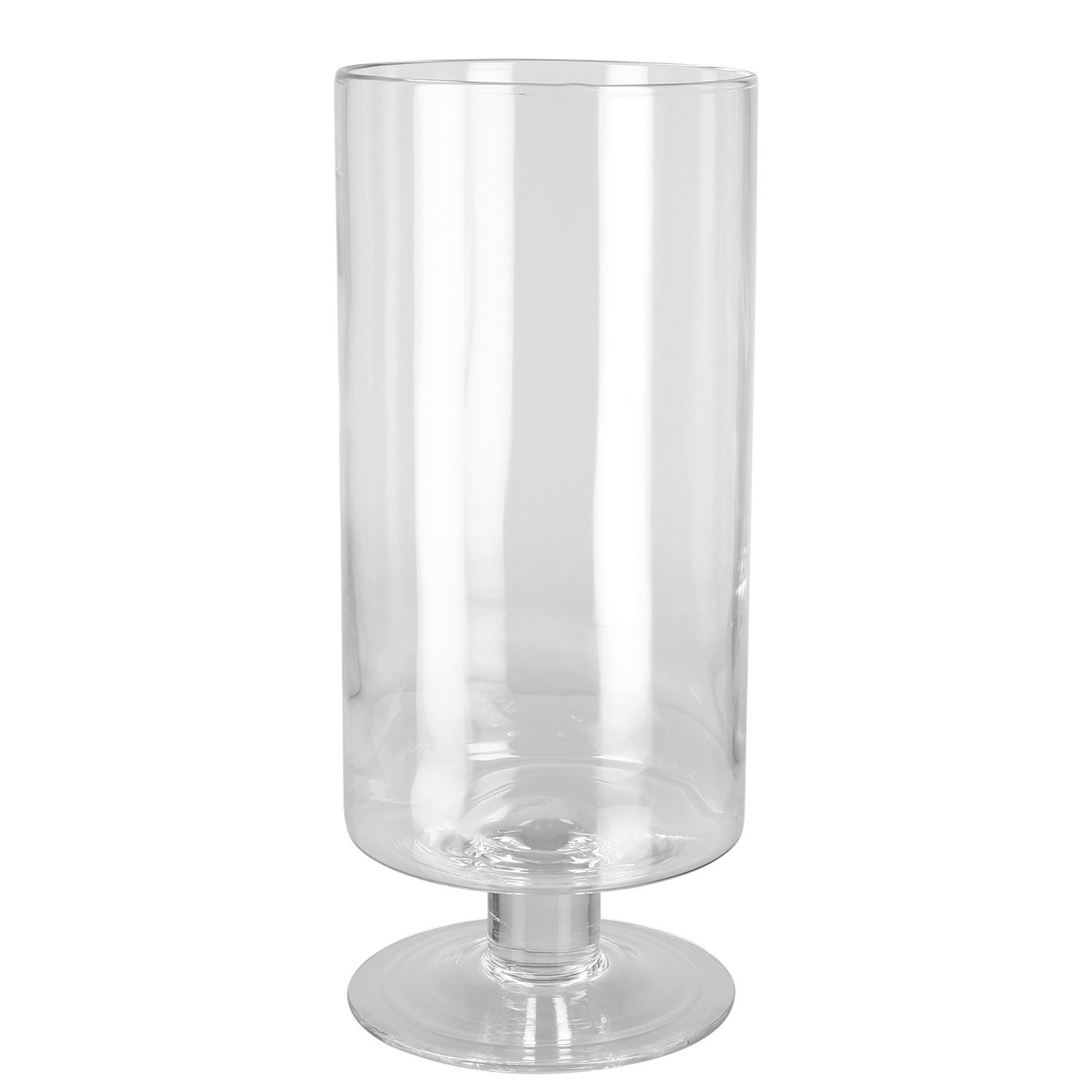 Fink Windlicht Windlicht VIANA - klar - Glas - H.43,5cm x Ø 19cm, mundgeblasen