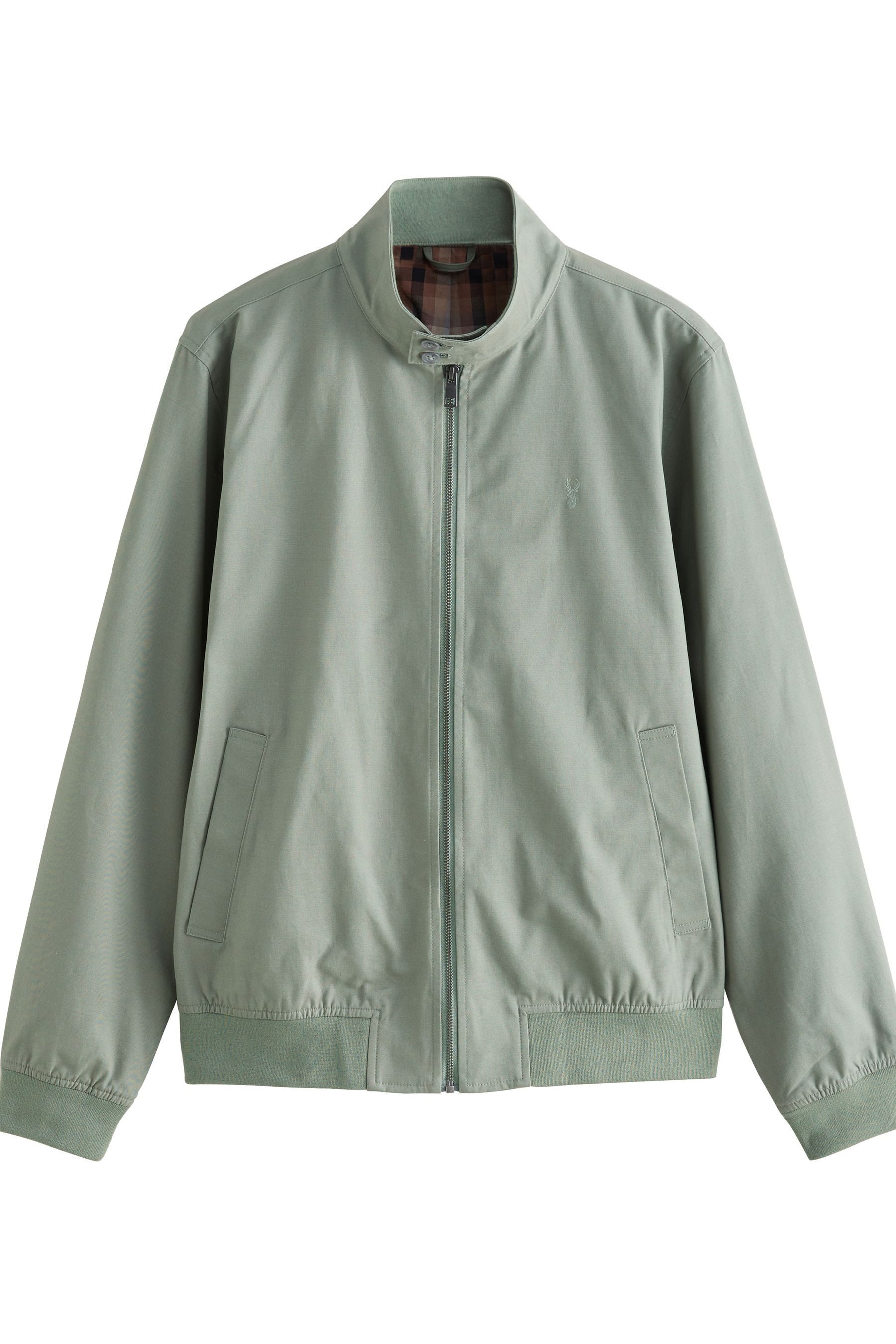 Next Blouson Wasserabweisende Harrington-Jacke mit Karofutter (1-St) günstig online kaufen