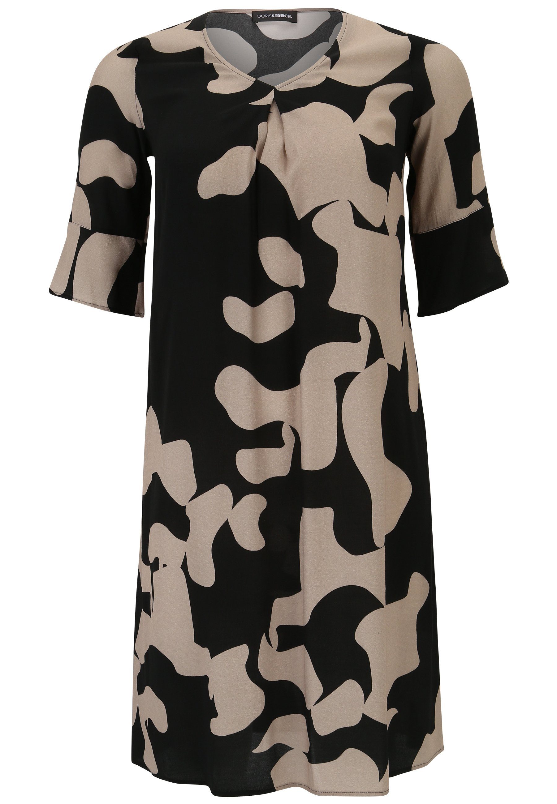 Doris Streich Tunikakleid Webware-Kleid mit Grafik-Print