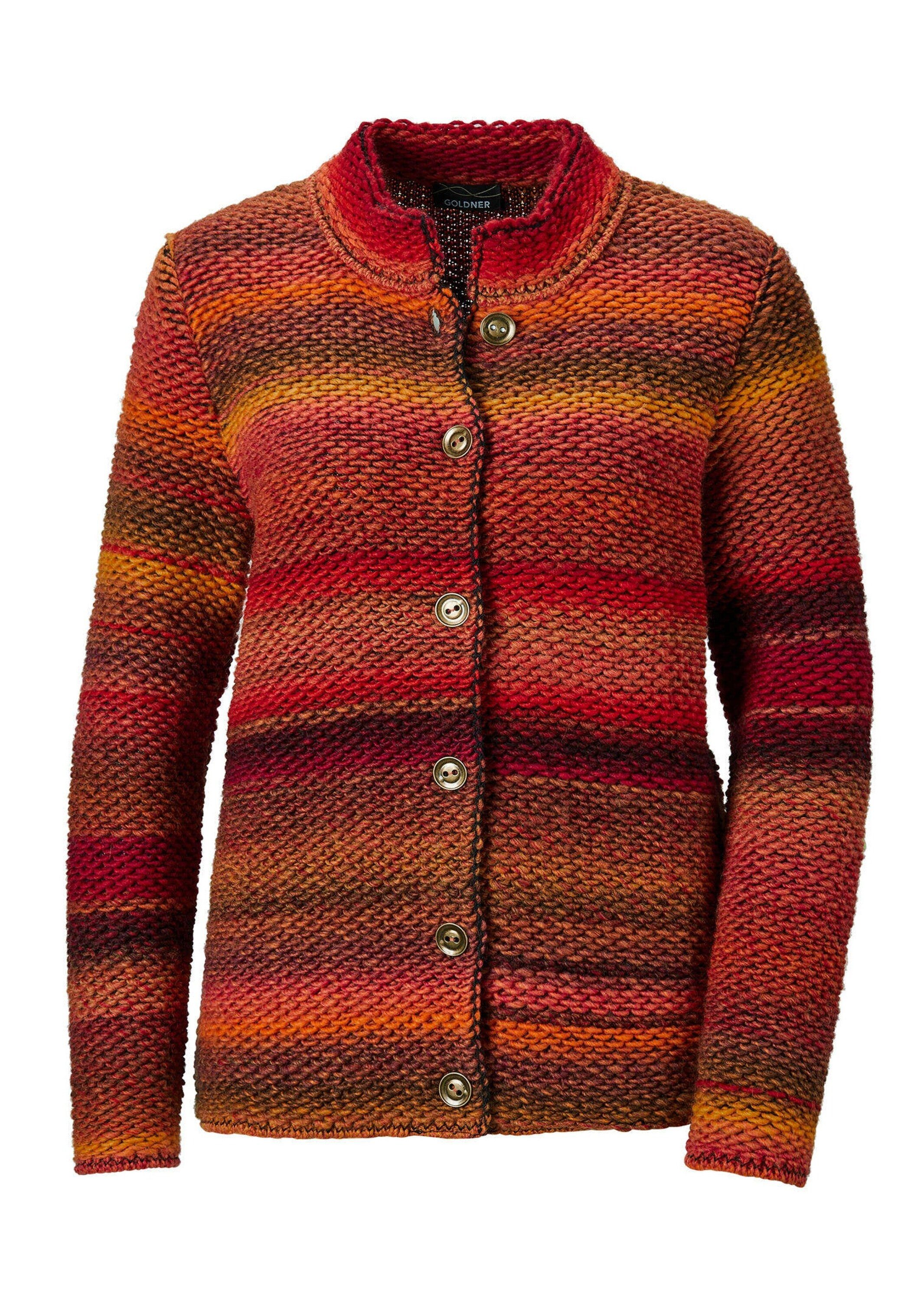 rot / orange / gemustert