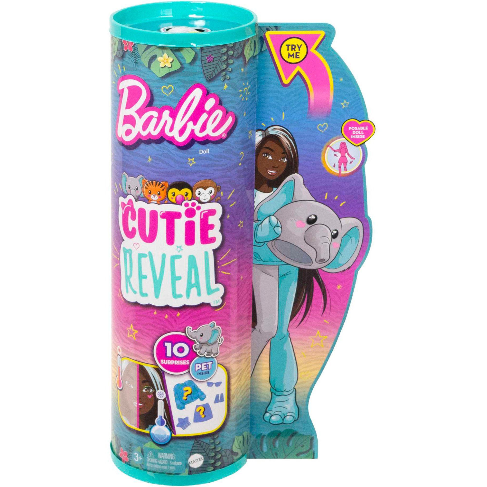 Barbie Dschungel Mattel® - Cutie Babypuppe Serie Barbie Reveal