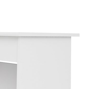 ebuy24 Schreibtisch Plus Schreibtisch mit 1 Regal, 3 kleinen Schublade