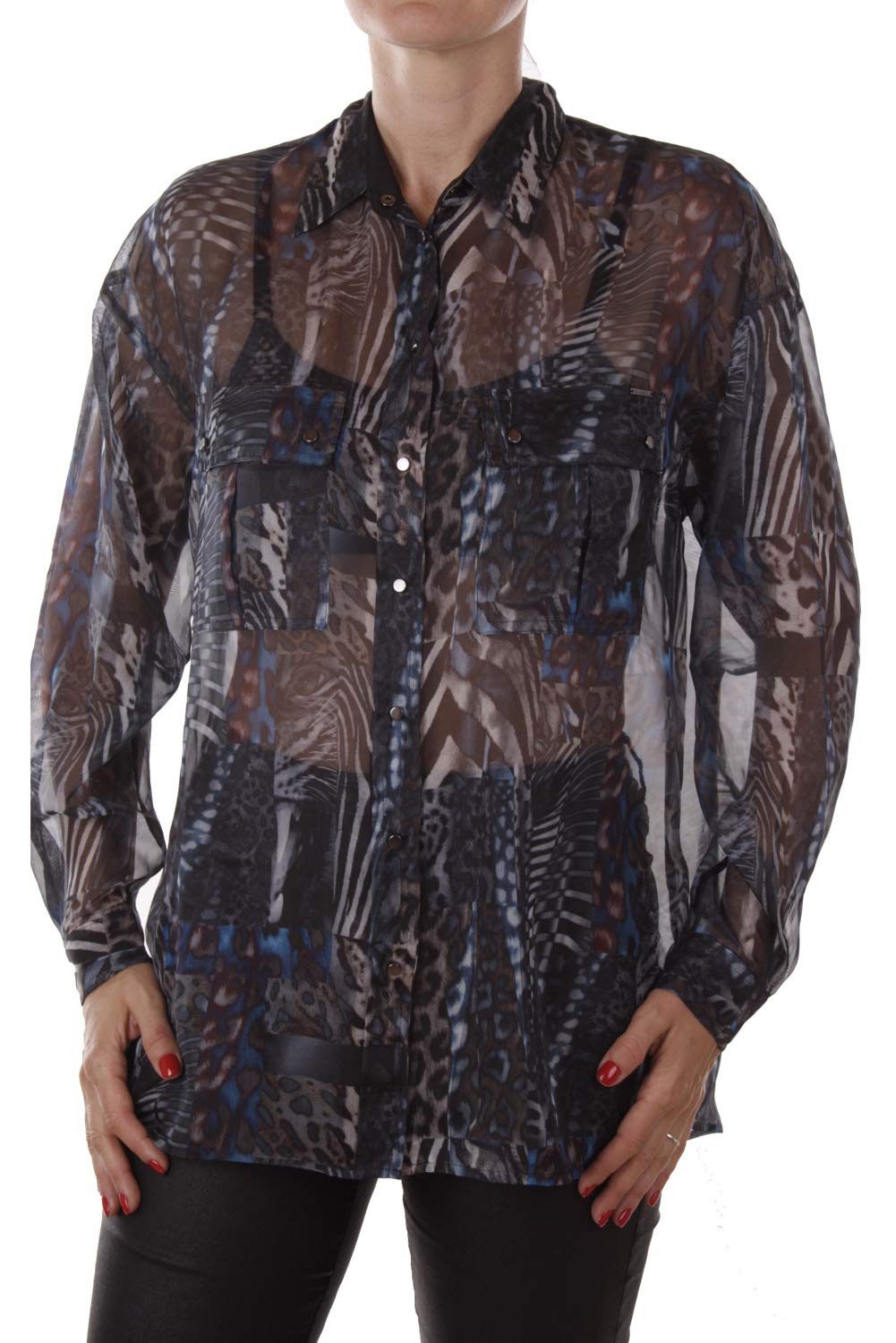 Chiffonbluse Diesel C-Lex Camicia Damen Bluse Chiffon