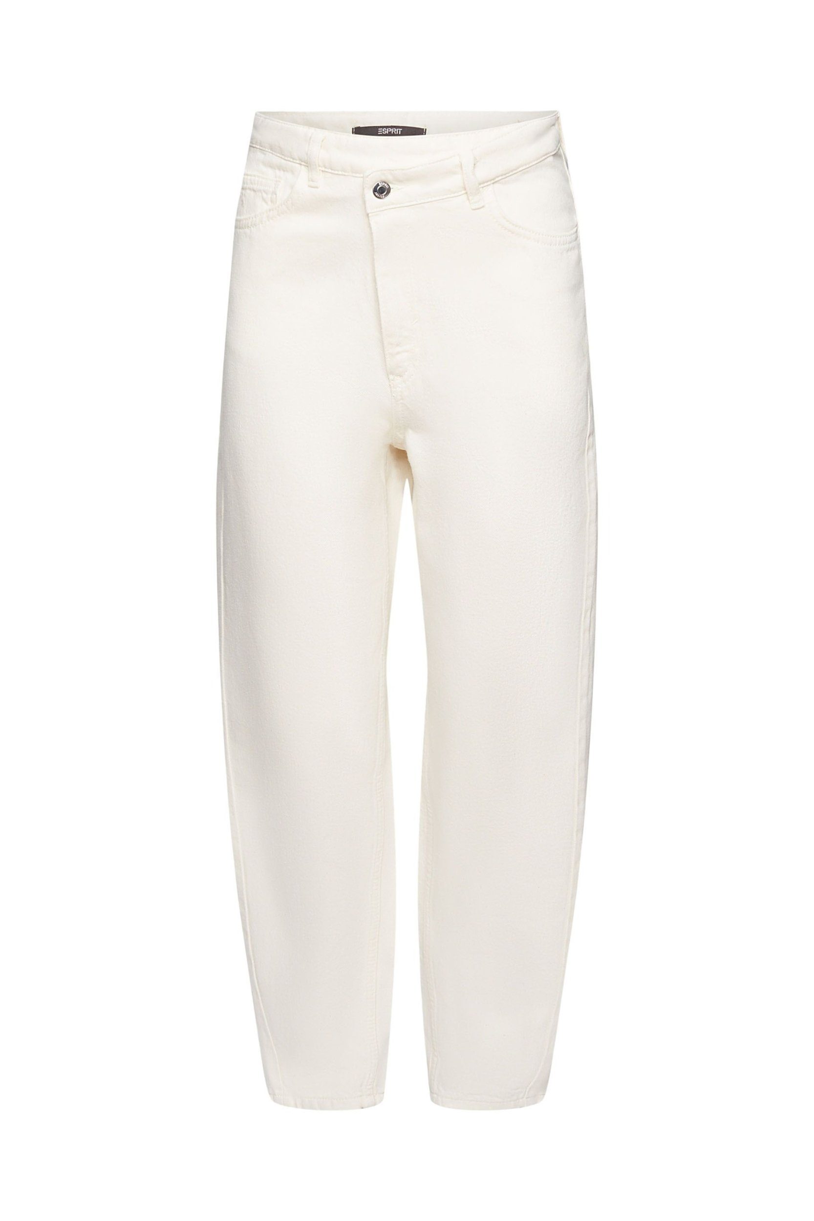 Esprit Bequeme Jeans K_slanted banan