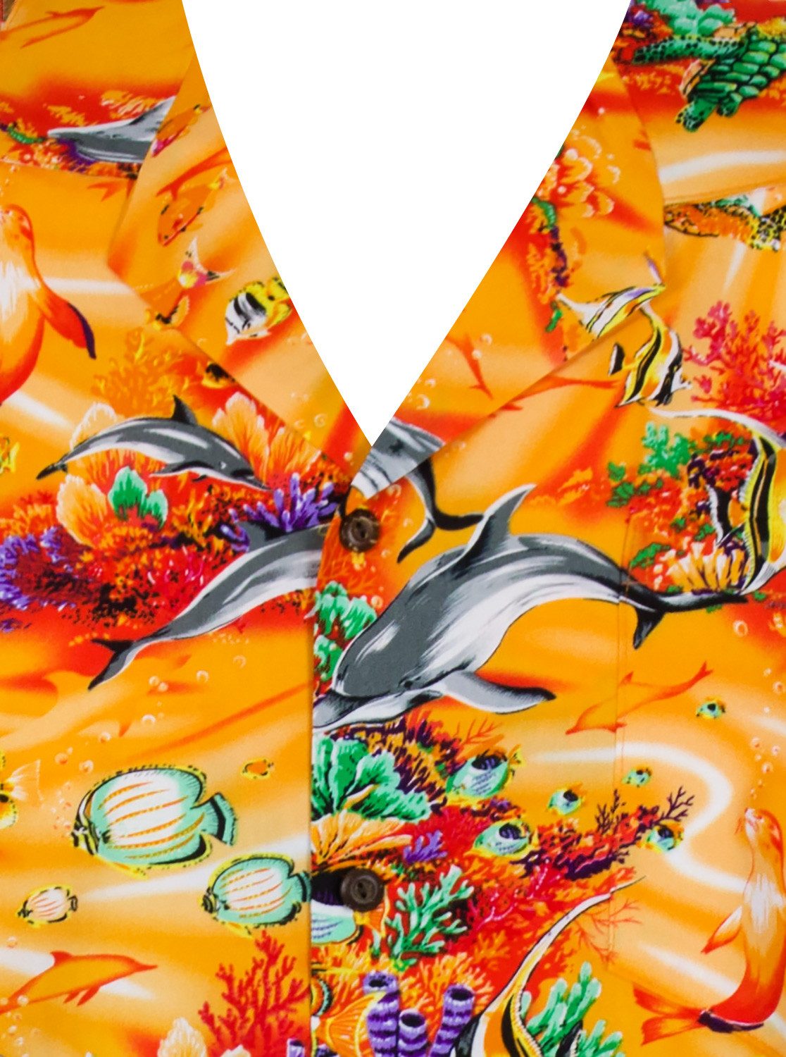 KY's Hawaiihemd Aquarium Original Hawaiihemd mit günstig online kaufen