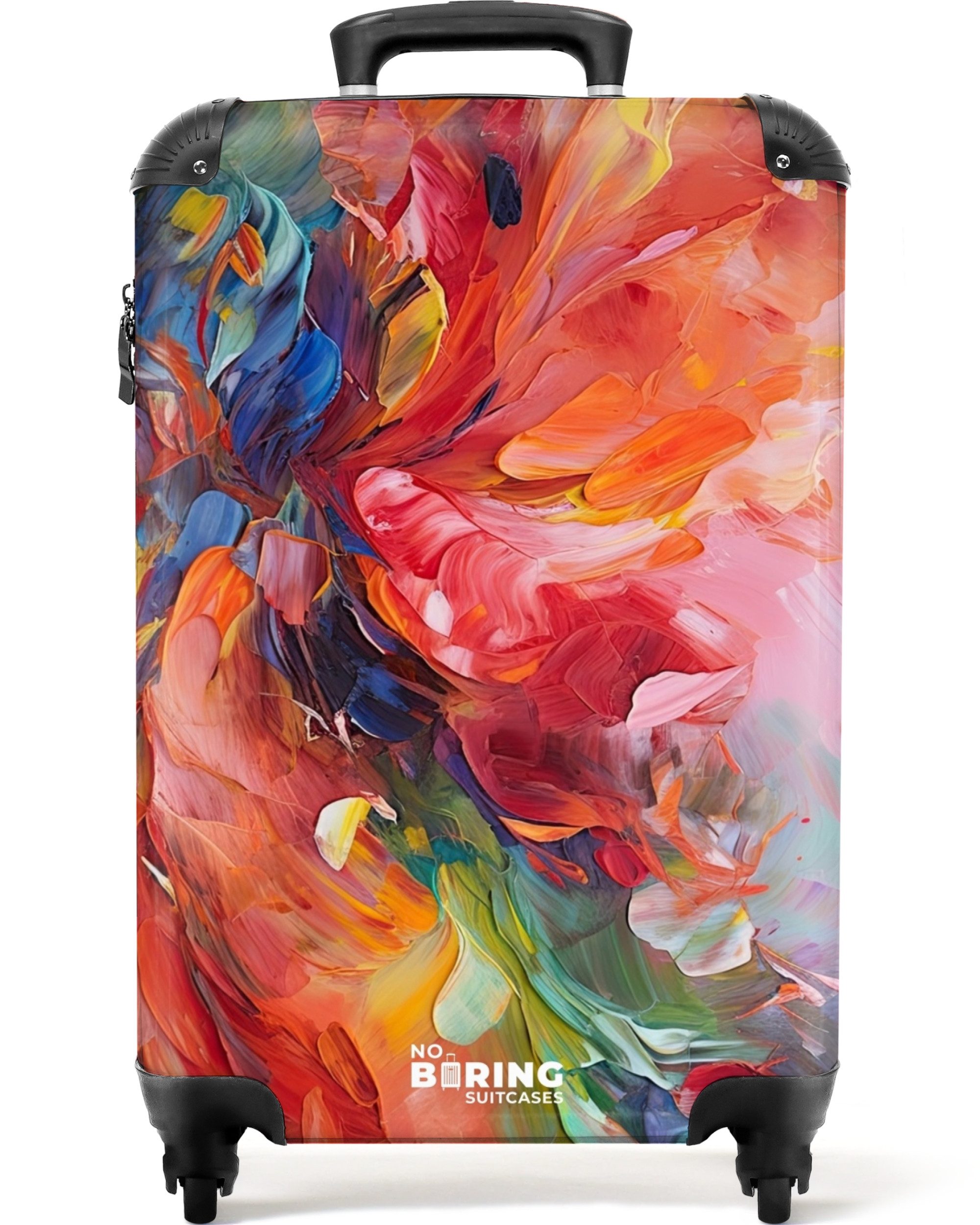NoBoringSuitcases.com© Hartschalen-Trolley Ölgemälde - Kunst - günstig online kaufen