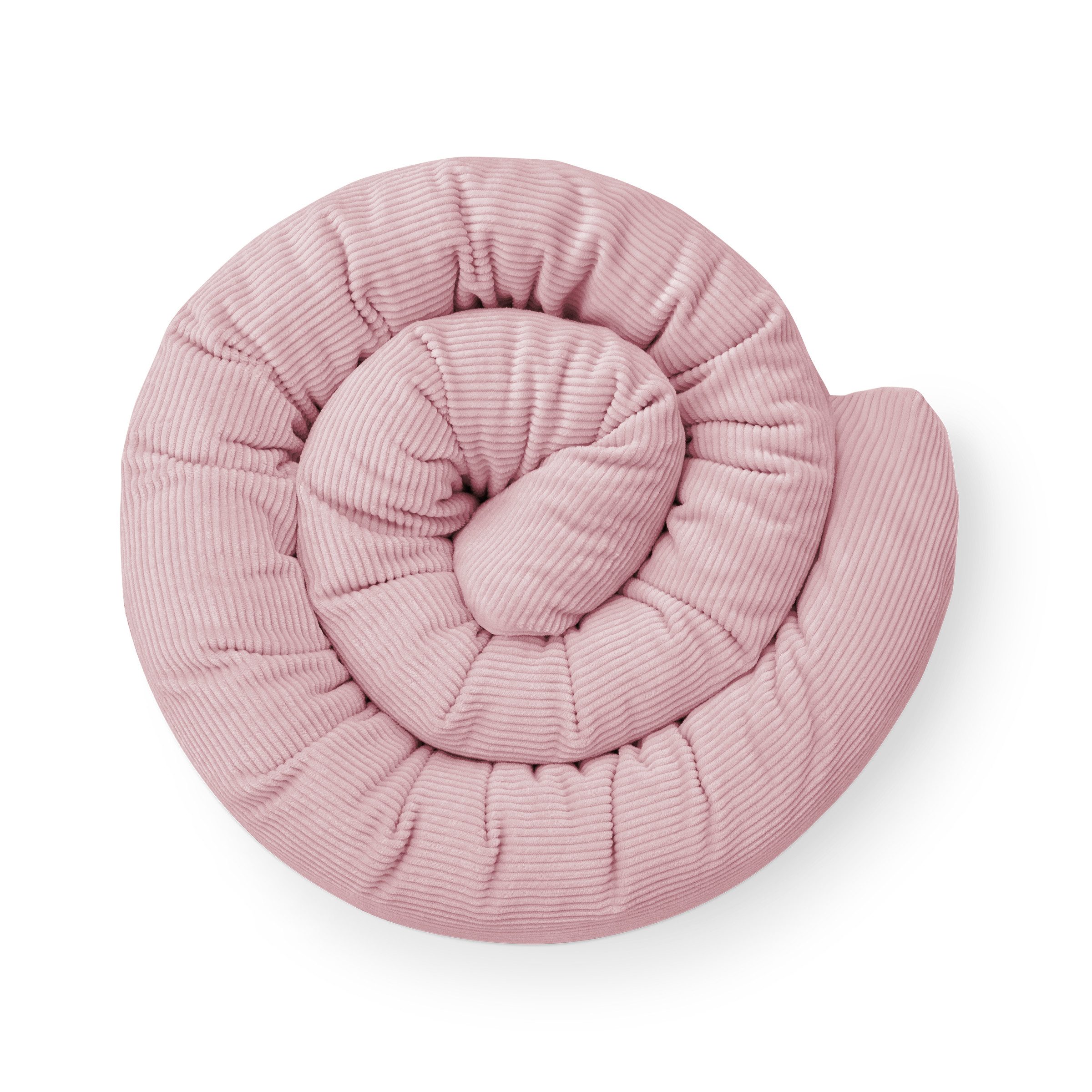 Ehrenkind Nestchenschlange Bettschlange Cord aus 100% Bio-Baumwolle, Schutz und Geborgenheit, (Kuschelschlange, Bettumrandung Babybett), Bettschlange Baby