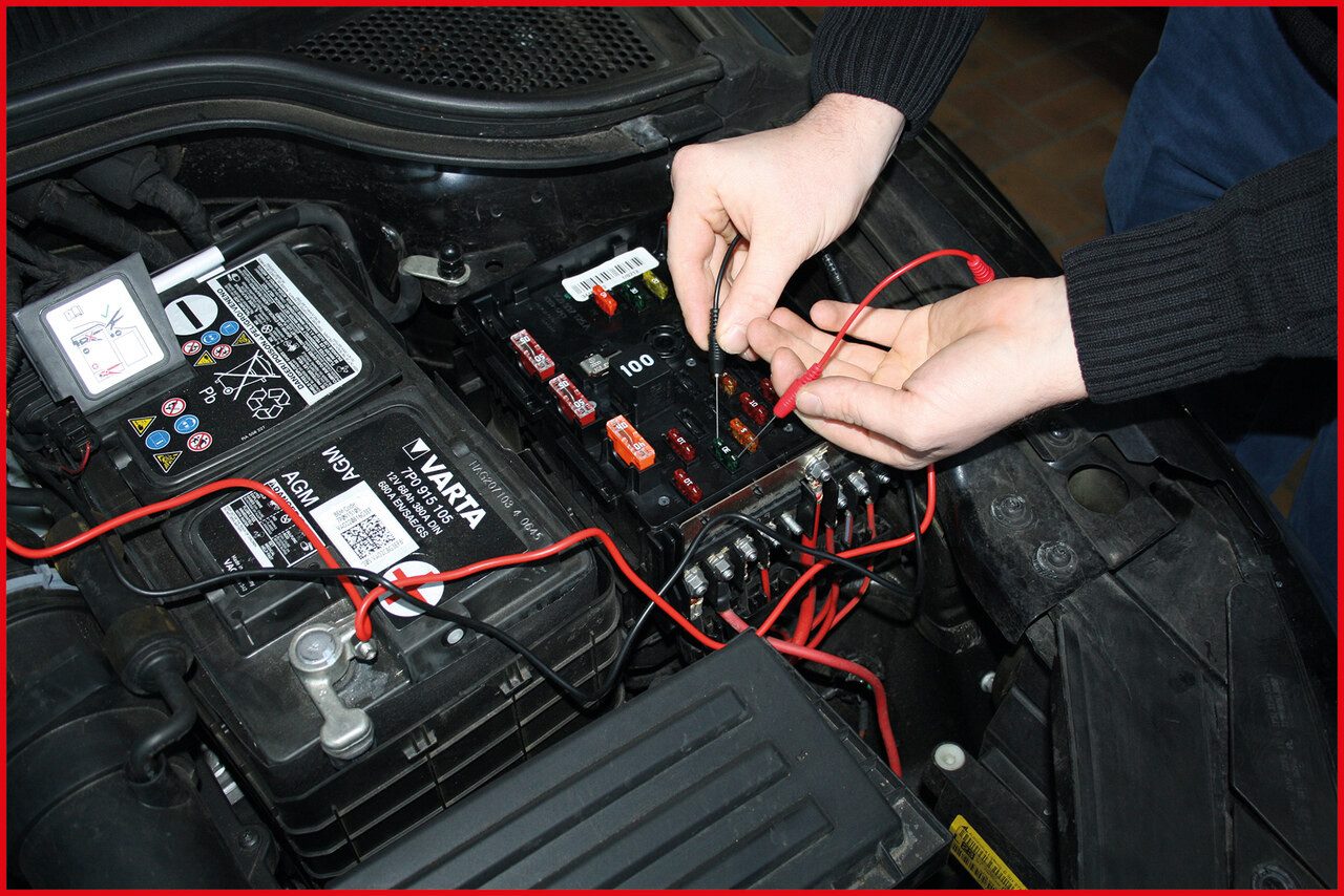 KS Tools Multimeter, (13 St), 12/24V Diagnose Prüf- und Mess-Kabel-Satz, 13-teilig