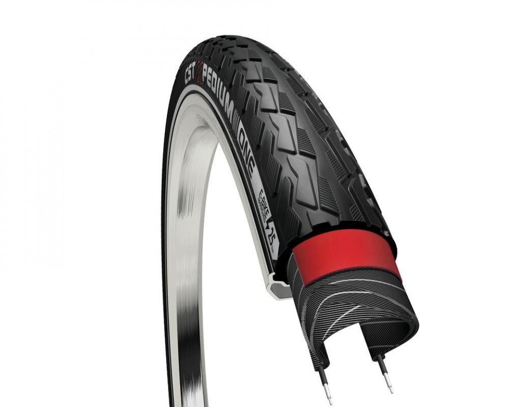 CST Fahrradreifen CST Reifen Xpedium One 28x1.50 Zoll 40-622 schwarz Reflex Draht