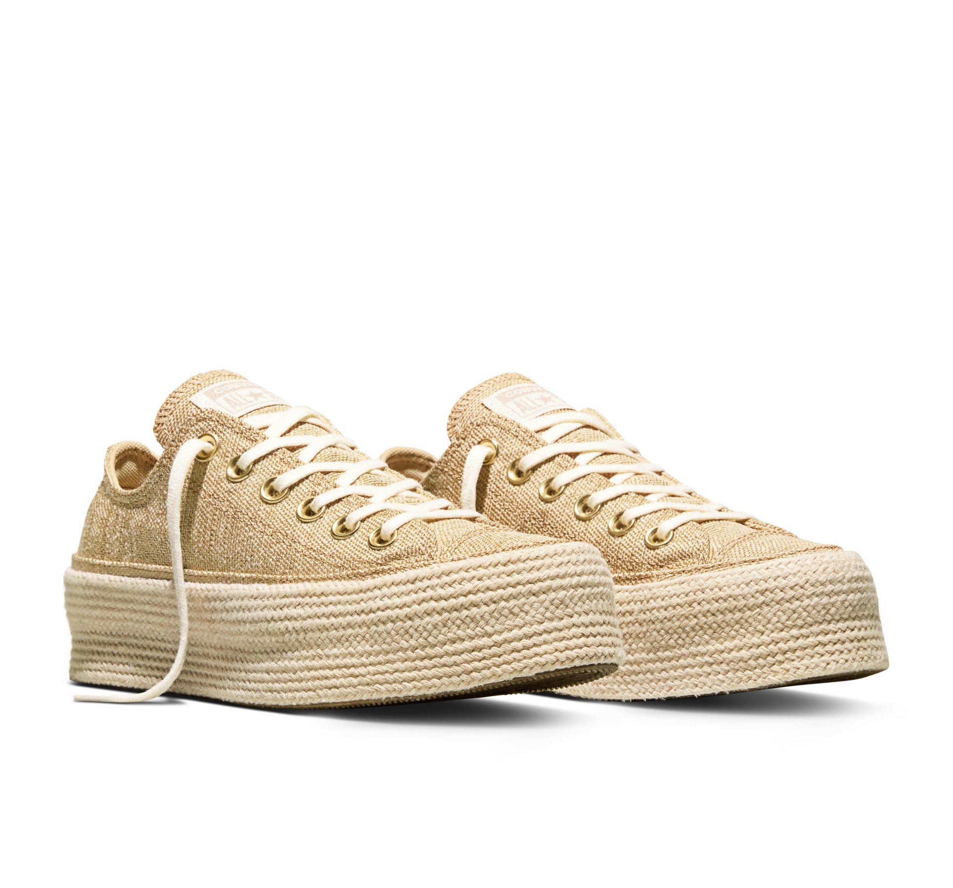 Converse CHUCK TAYLOR ALL STAR LIFT ESPADRILLE Sneaker sportlicher Stil, mit profiliertem Laufsohlenprofil, mit Schnürung