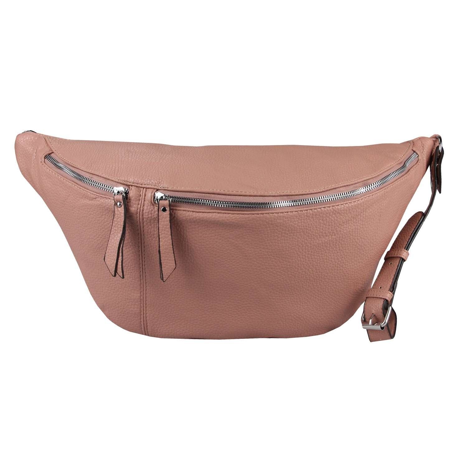 ITALYSHOP24 Schultertasche »Damen XXL Tasche CrossBody Body Bag  Bauchtasche«, als CrossOver, Umhängetasche tragbar, Hüfttasche
