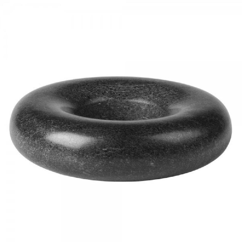 Kerzenhalter Kerzenhalter Torus Marmor Black
