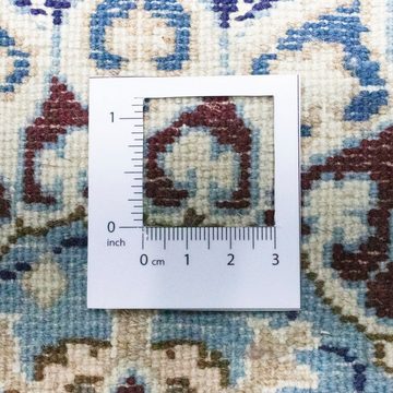 Wollteppich Nain 9la Teppich handgeknüpft dunkelblau, morgenland, rechteckig, Höhe: 7 mm