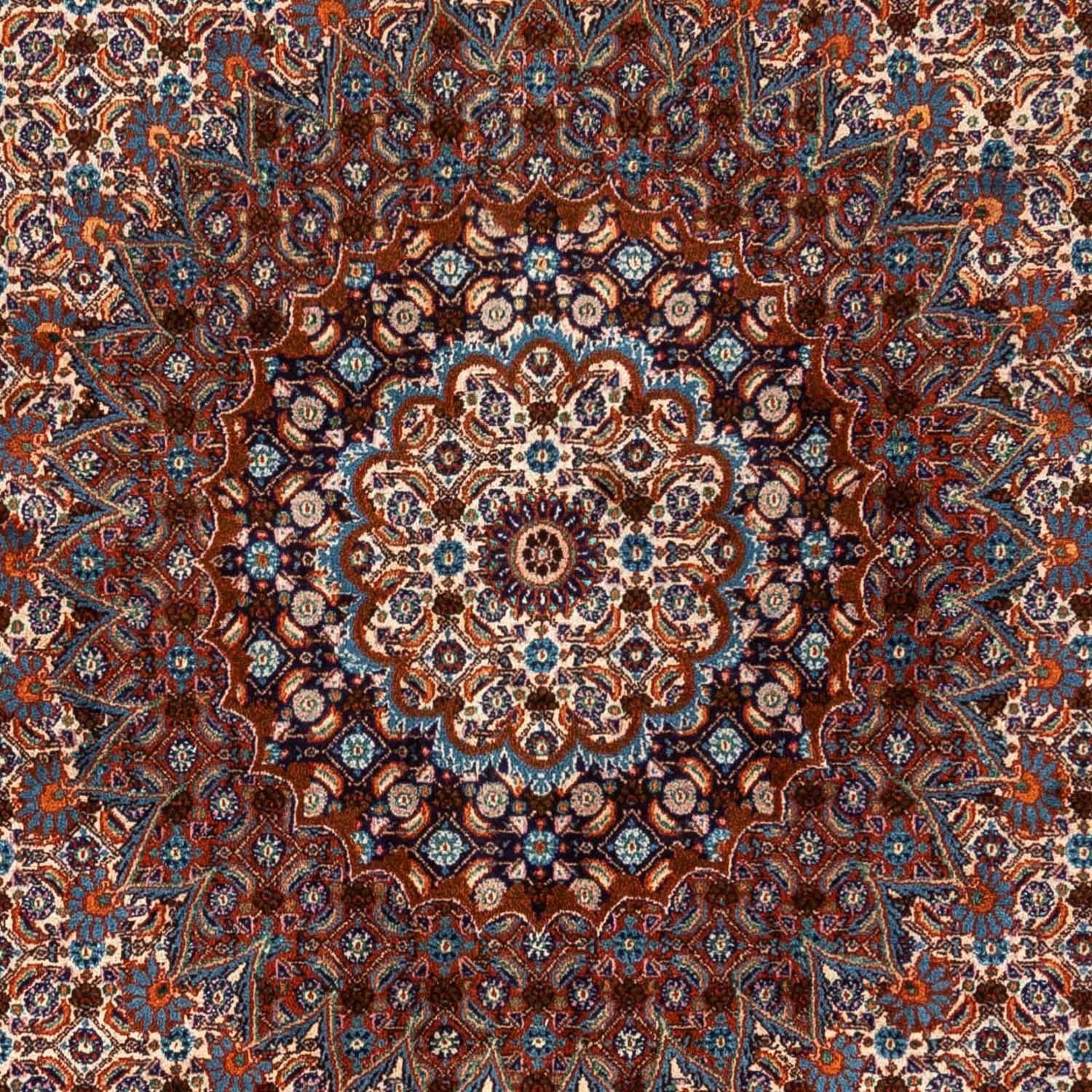 Wollteppich Abadeh Medaillon Rosso scuro 10 rechteckig, x cm, Handgeknüpft morgenland, Höhe: 110 162 mm