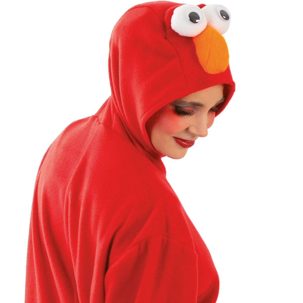 Fries Kostüm Kuschelmonster Overall für Erwachsene