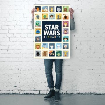 Grupo Erik Poster Star Wars Poster Alphabet ABC 61 x 91,5 cm