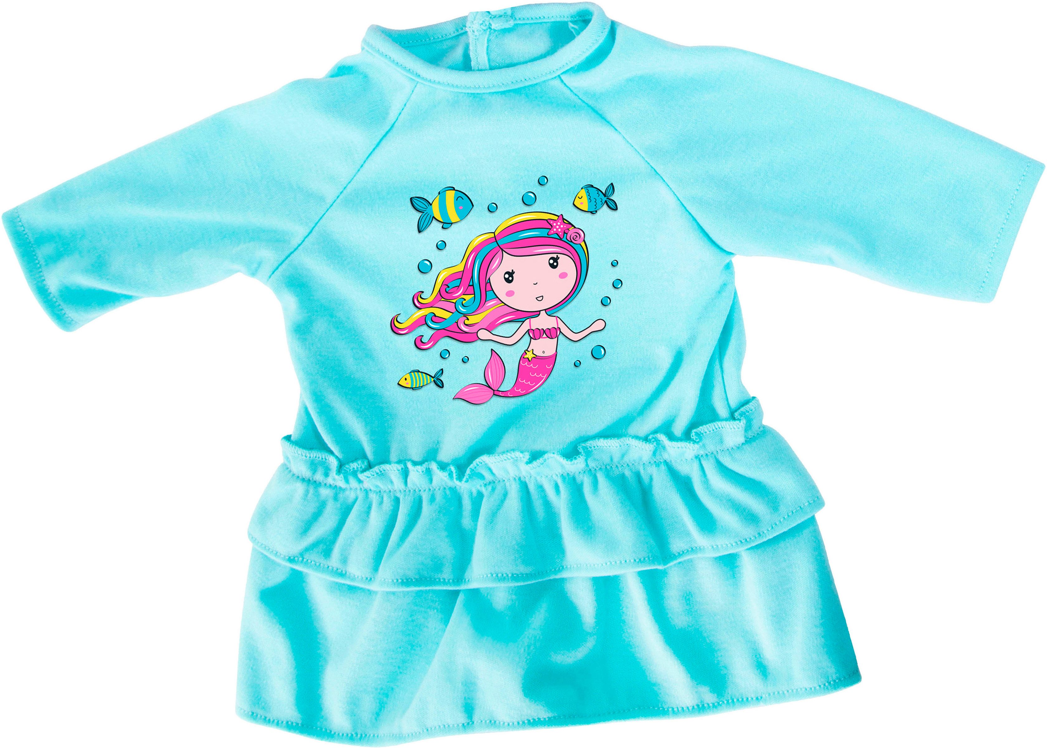 Bayer Puppenkleidung Kleid/Jacke bl. 38 cm (Set, 3-tlg)