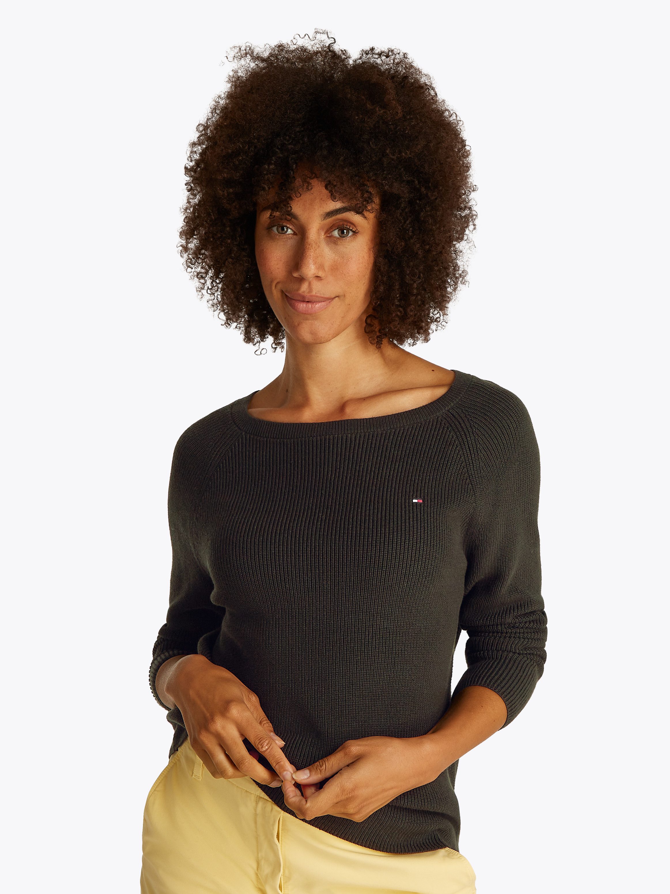 Tommy Hilfiger Strickpullover CO CARDI FINE günstig online kaufen