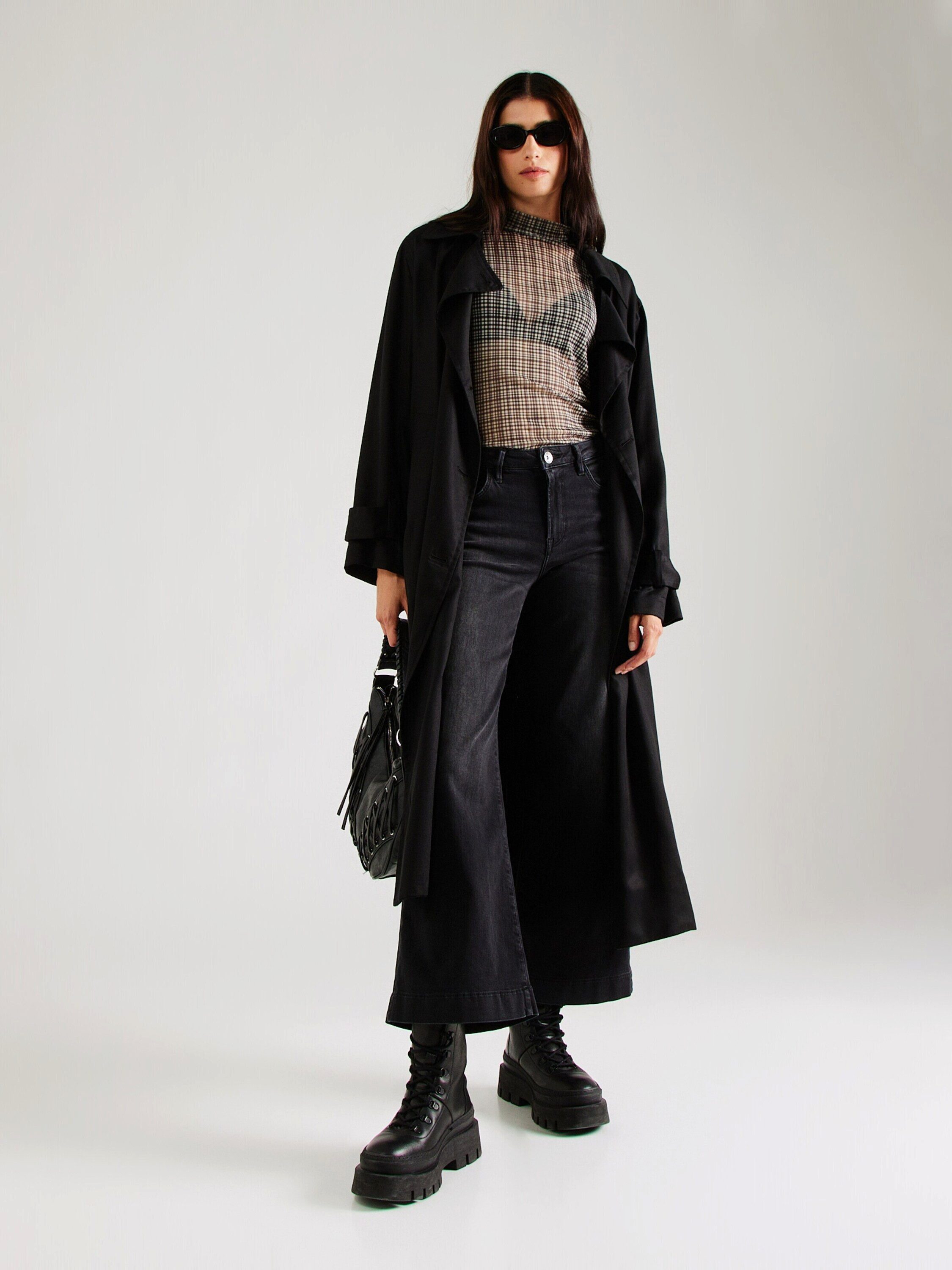 Garcia High-waist-Jeans (1-tlg) Plain/ohne Details