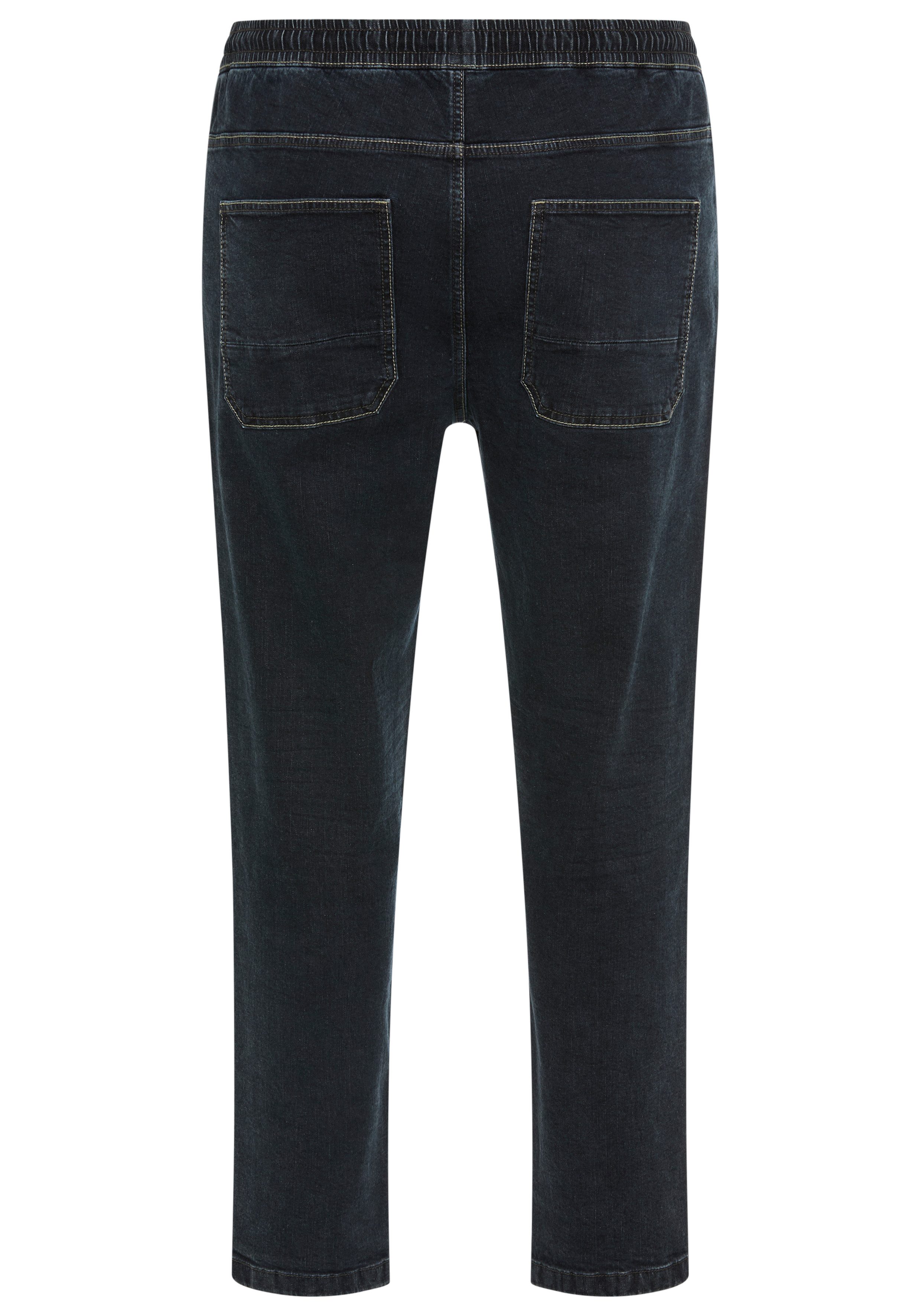 Man's World Plus Schlupfjeans Große Größen gerade geschnittenes Bein, Regular-Fit, mit Kordelzug
