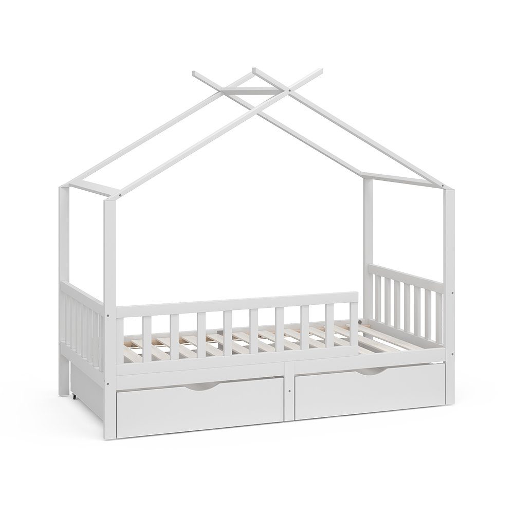 VitaliSpa® Hausbett Franka, Weiß, 80x160 cm günstig online kaufen