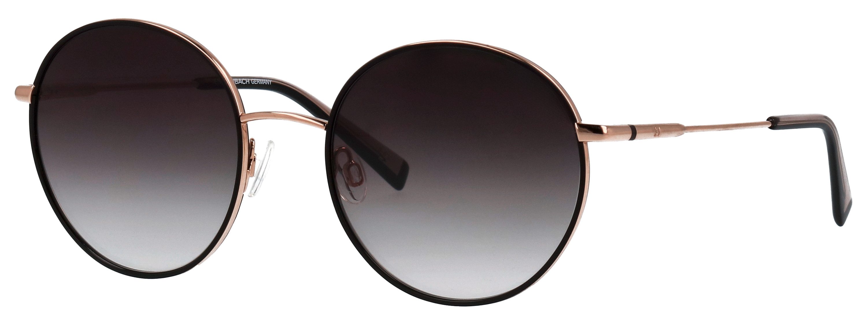 HUMPHREY´S eyewear Sonnenbrille Modell 585357 Form Rundo, Logoschriftzug auf Bügel, Kombifassung