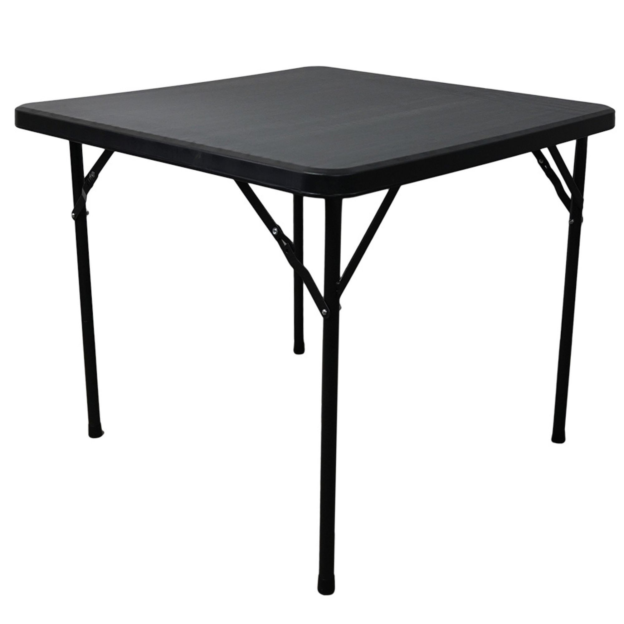 PROREGAL® Gartentisch Balkontisch klappbar 86x86cm 4 Personen Schwarz wette günstig online kaufen
