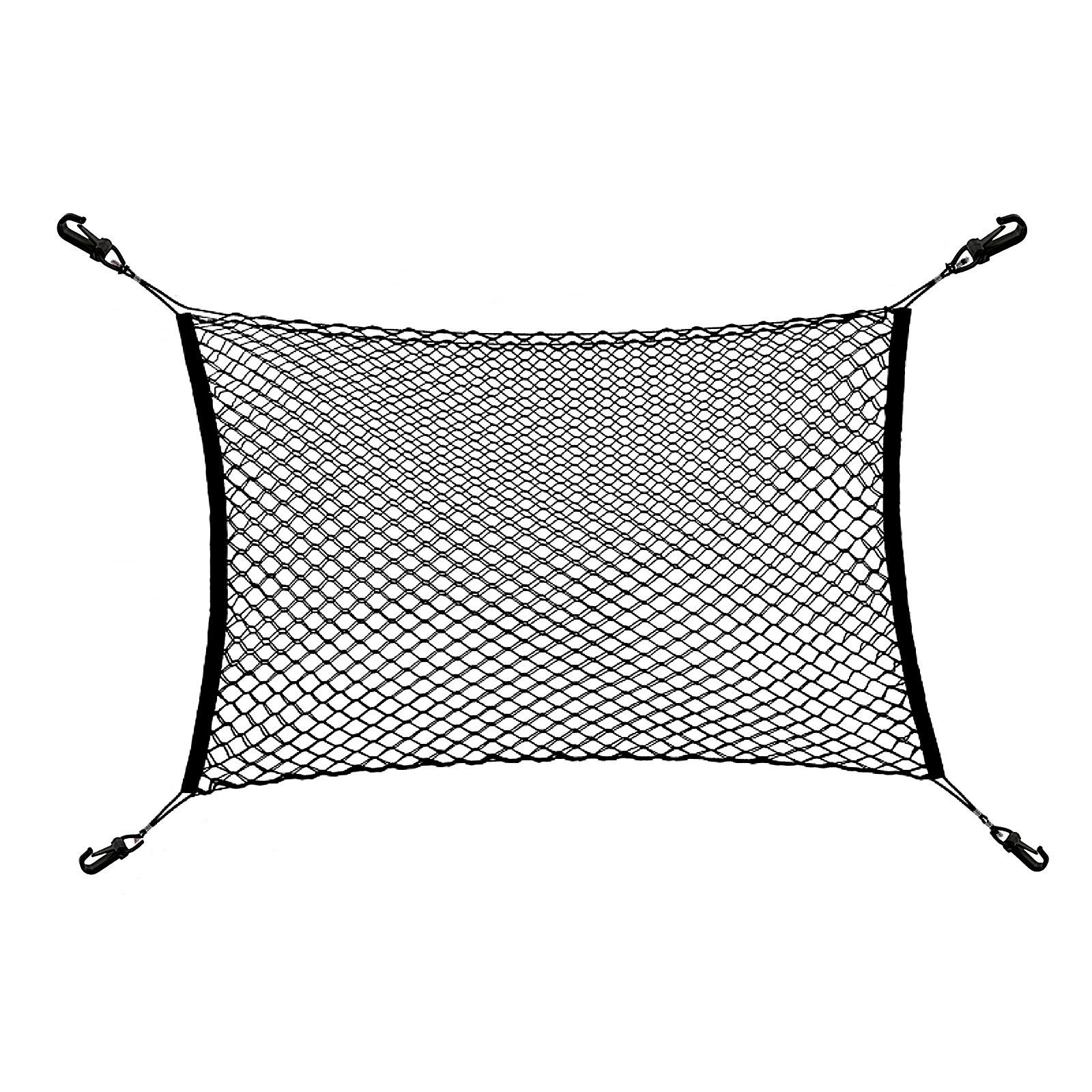 GarveeMore Trennnetz Einzelschichtige Auto Hund Barriere Netz Kofferraum Tasche 130x90cm